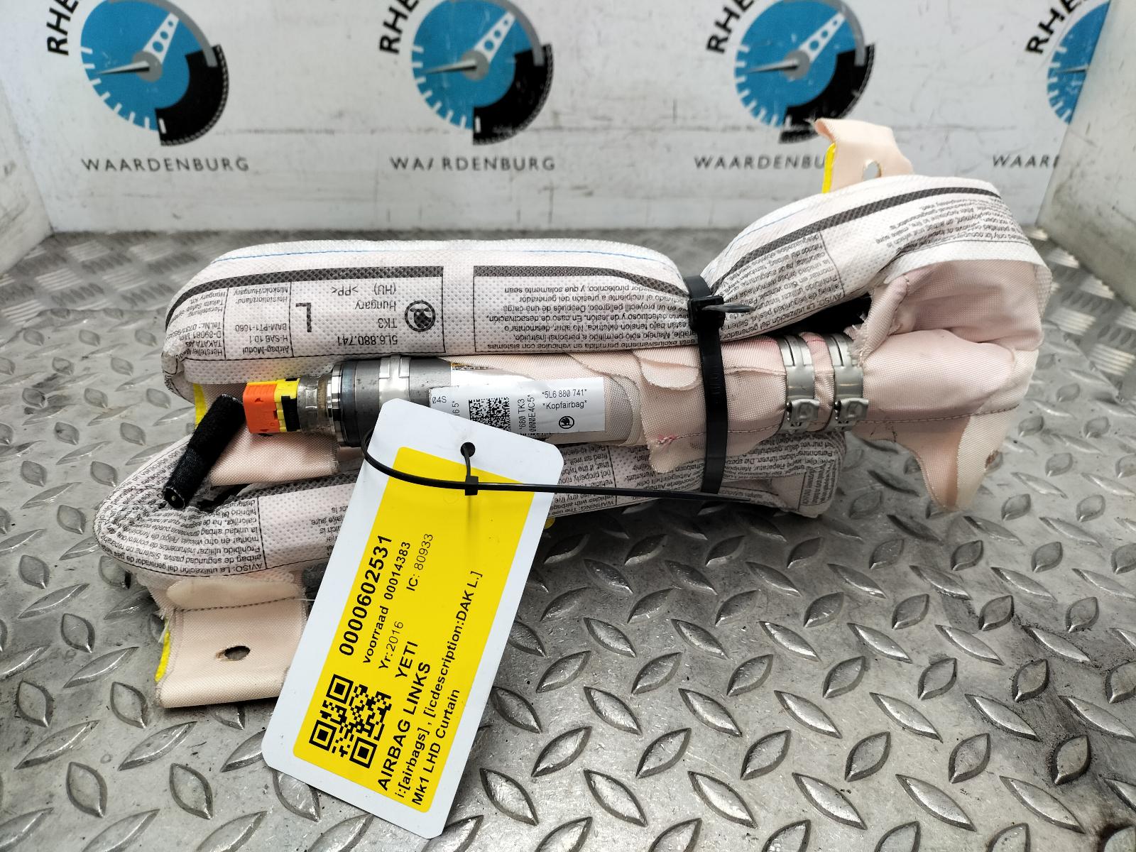 Bekijk Auto-onderdeel AIRBAG LINKS SKODA YETI 2016