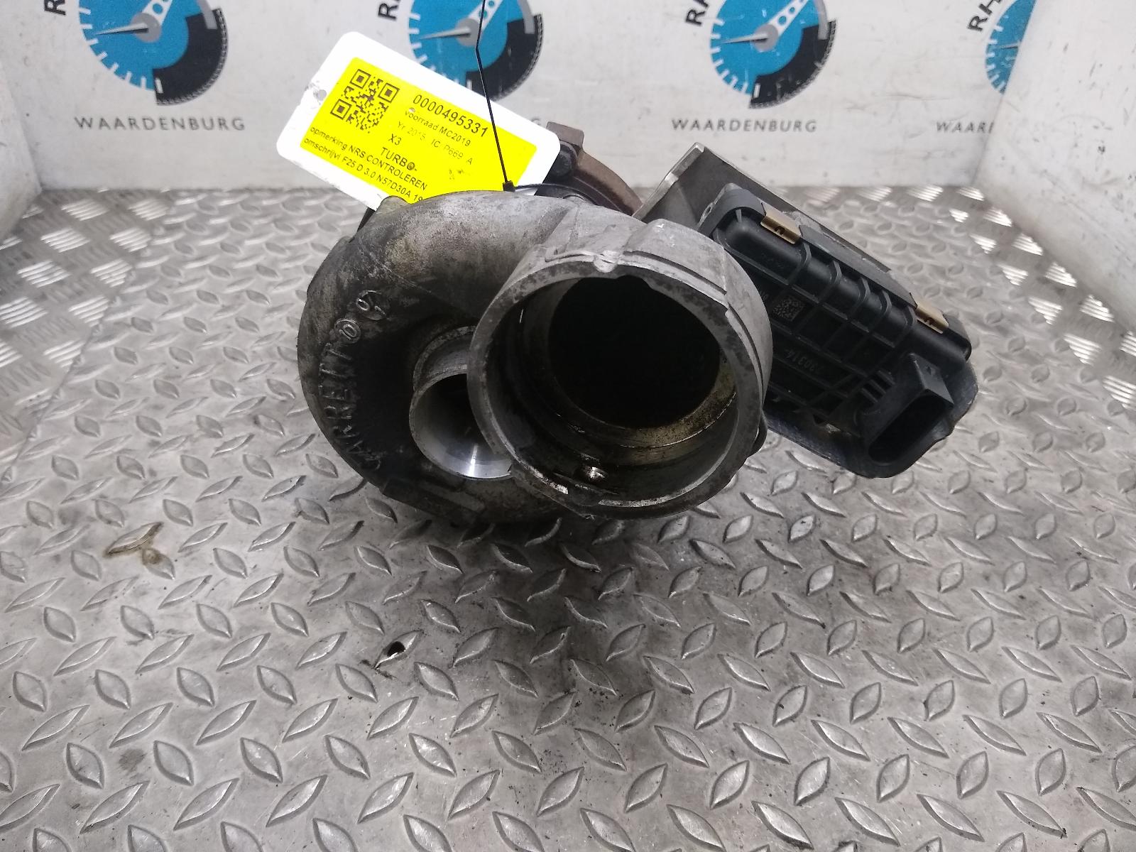 Bekijk Auto-onderdeel TURBO BMW X3 2015