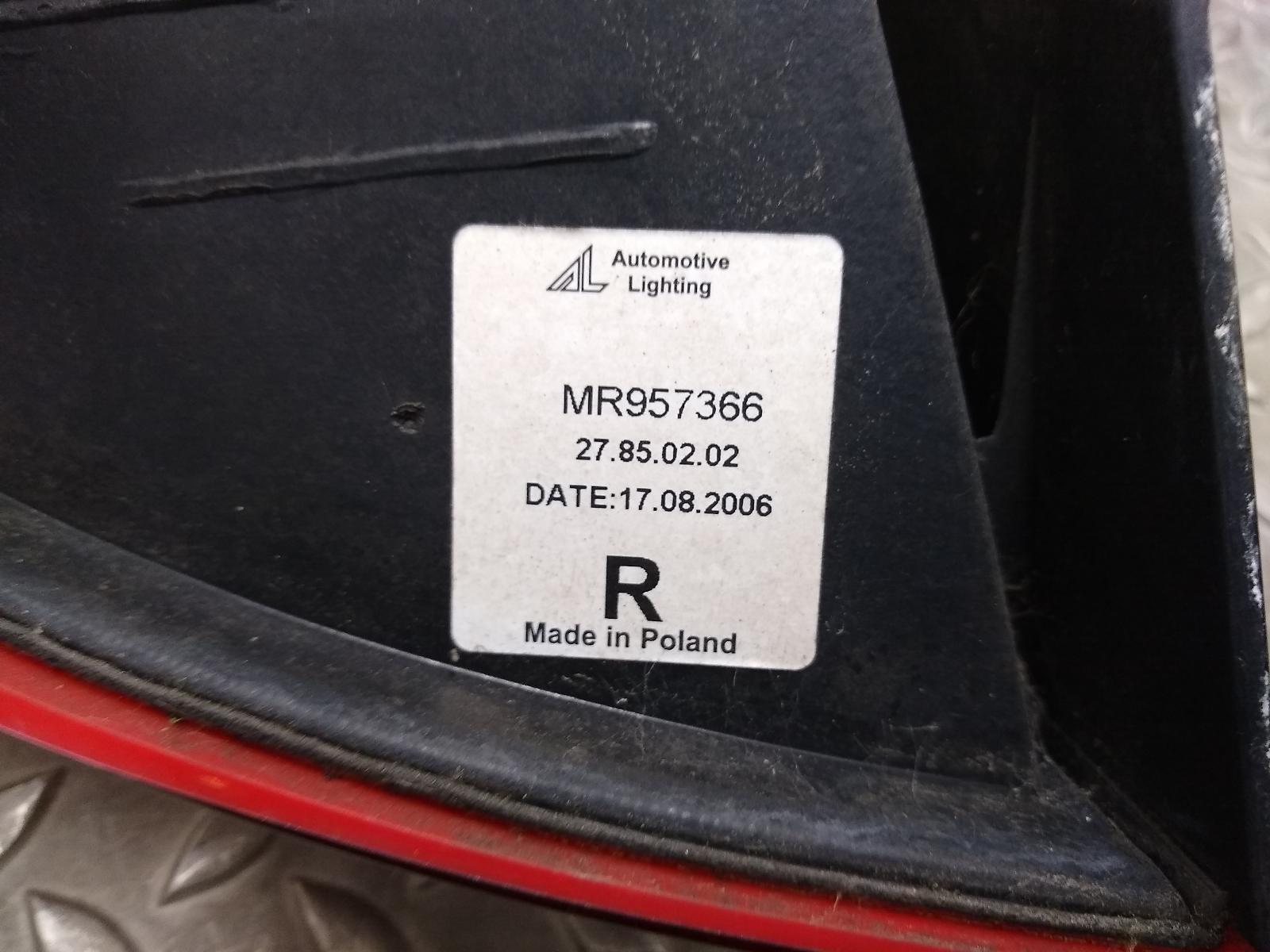 View Auto part ACHTERLICHT R MITSUBISHI COLT 2007