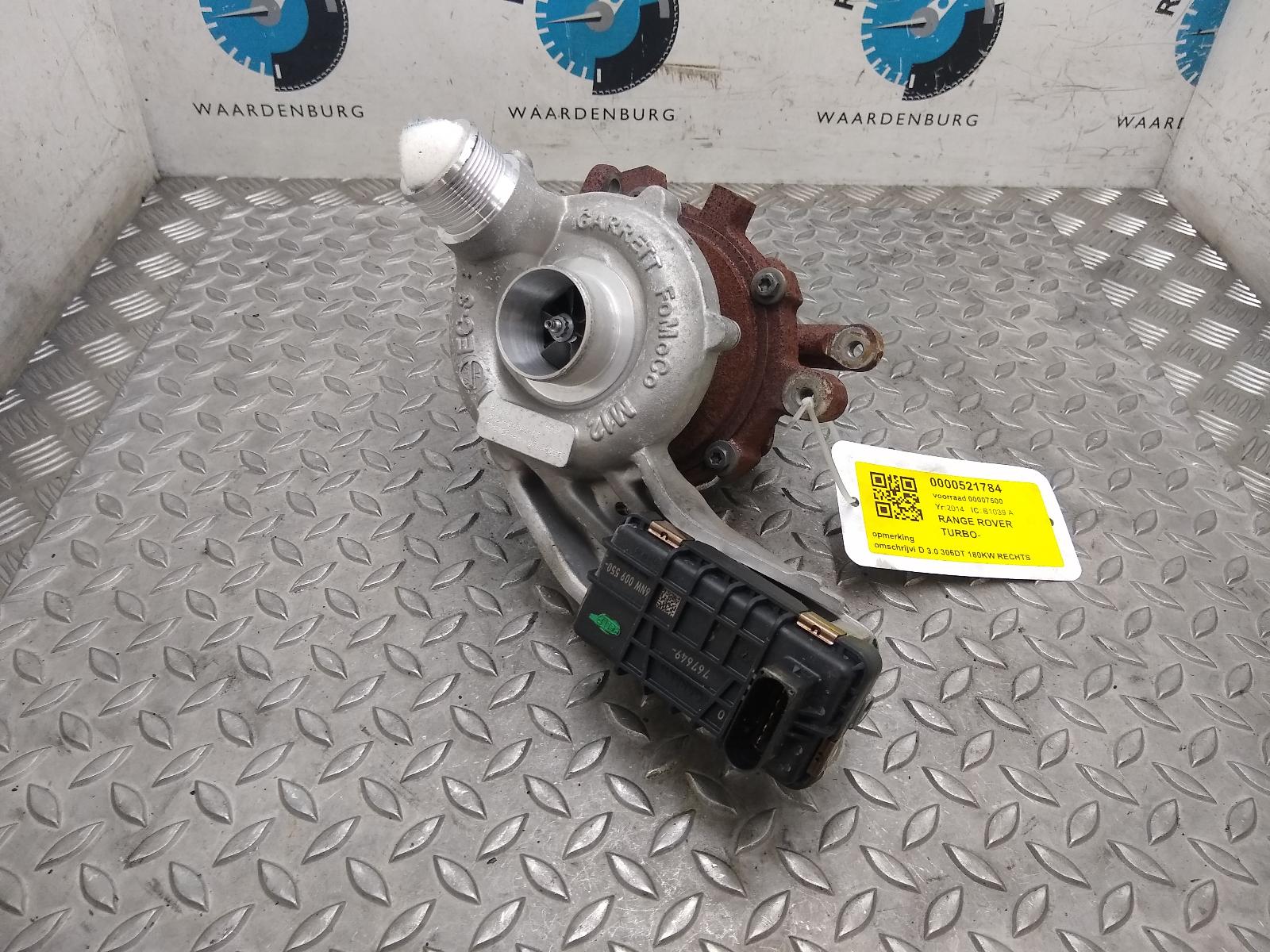 Bekijk Auto-onderdeel TURBO LAND ROVER RANGE ROVER 2014