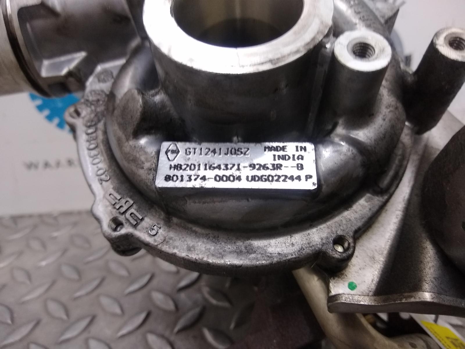 2014 RENAULT KANGOO TURBO View Auto part TURBO RENAULT KANGOO 2014
