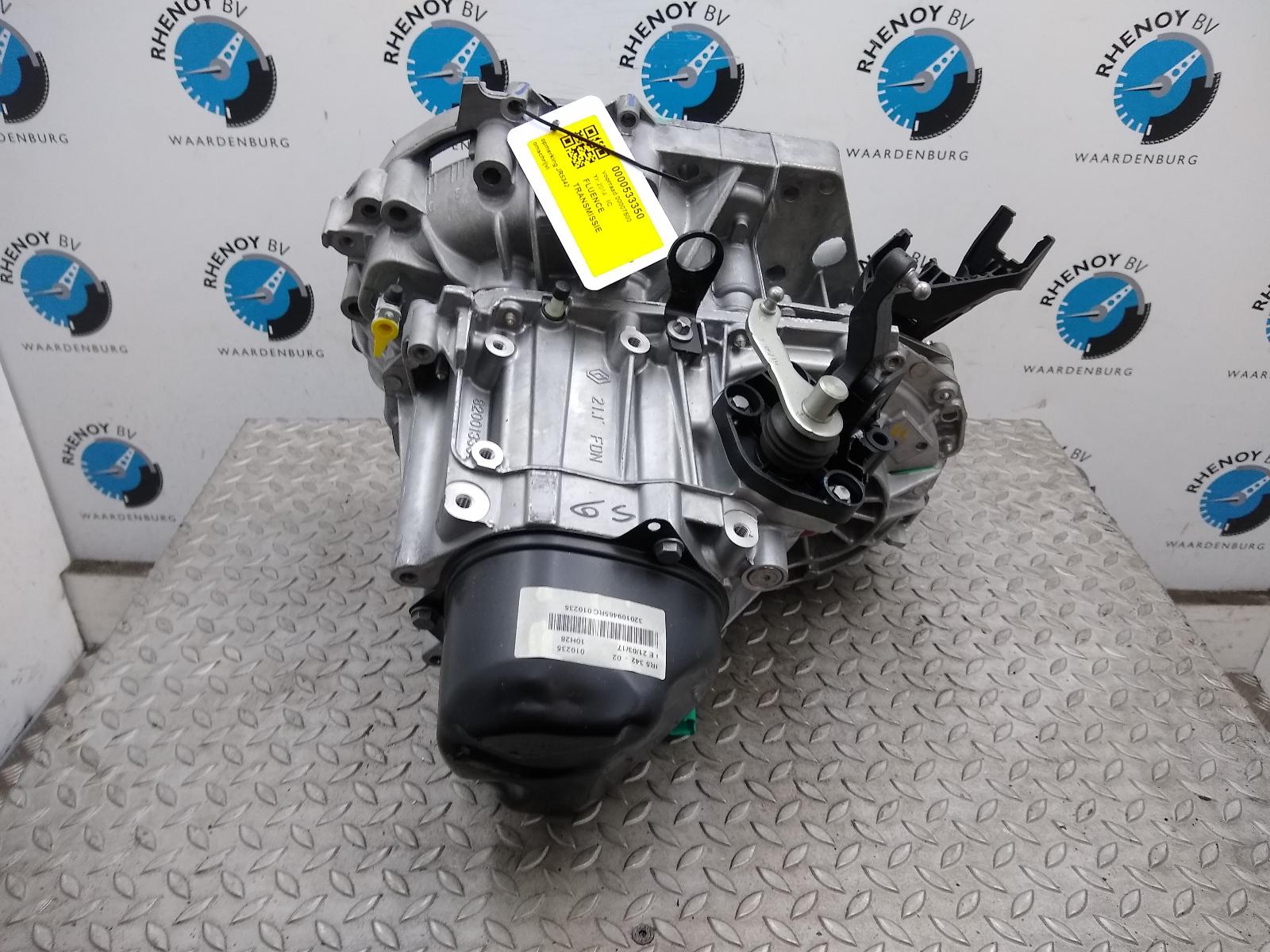View Auto part TRANSMISSIE / VERSNELLINGSBAK RENAULT FLUENCE 2014