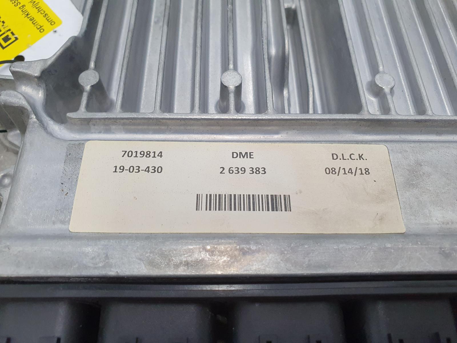 View Auto part COMPUTER ECU BMW X4 2018