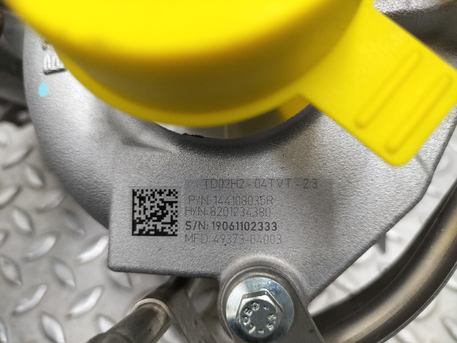 2019 DACIA LOGAN TURBO View Auto part TURBO DACIA LOGAN 2019