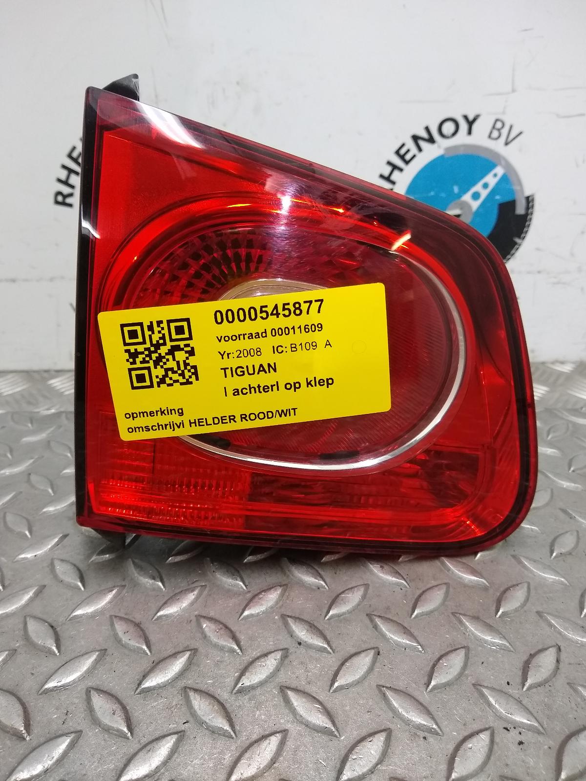 Bekijk Auto-onderdeel ACHTERLICHT L VOLKSWAGEN TIGUAN 2008