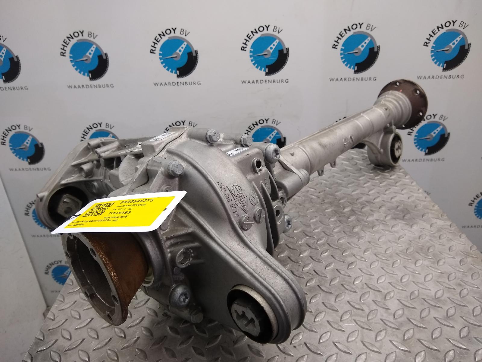2013 VOLKSWAGEN TOUAREG DIFFERENTIEEL / CARDAN View Auto part DIFFERENTIEEL / CARDAN VOLKSWAGEN TOUAREG 2013