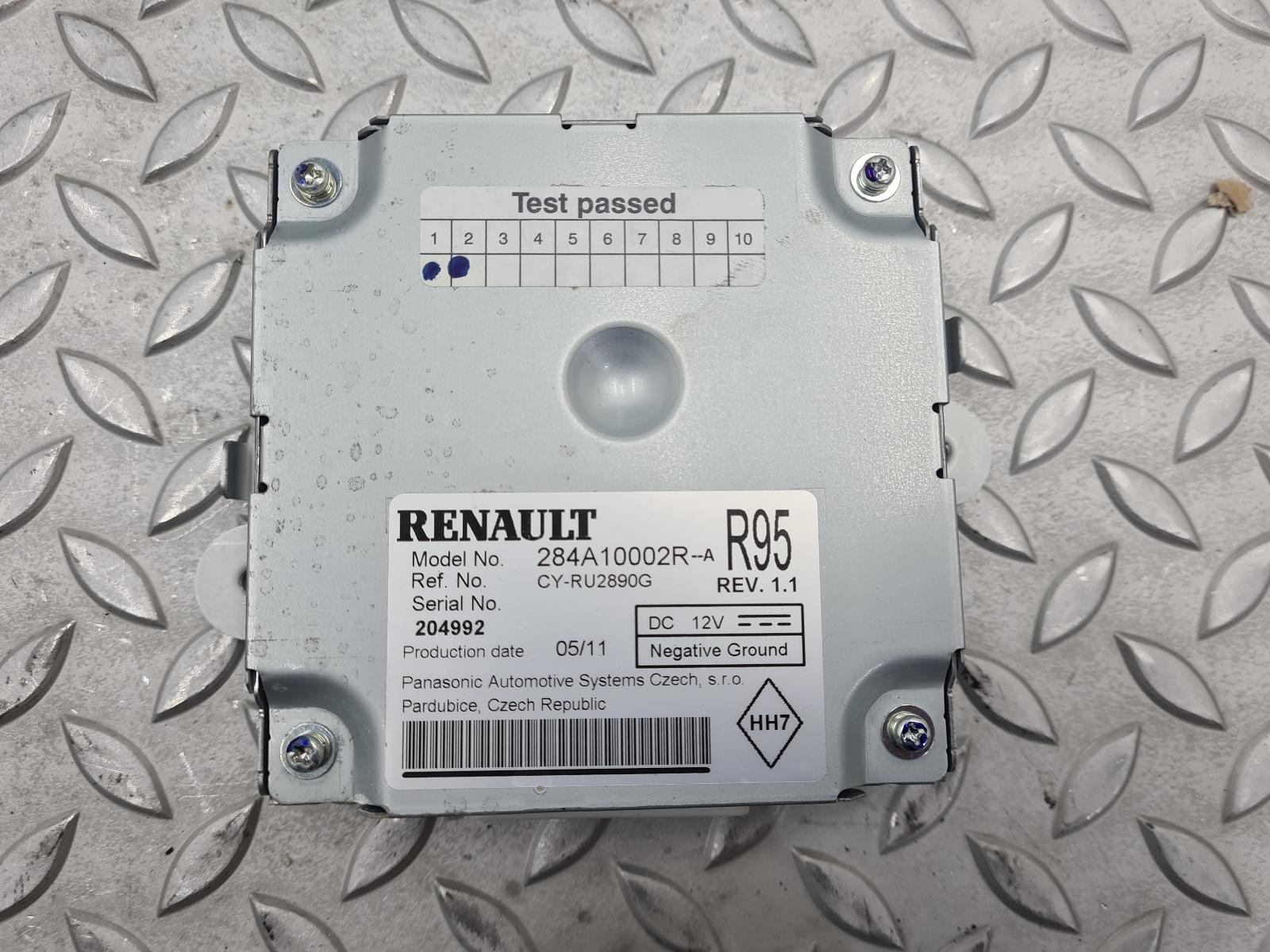 2012 RENAULT SCENIC OVERIGE View Auto part OVERIGE RENAULT SCENIC 2012