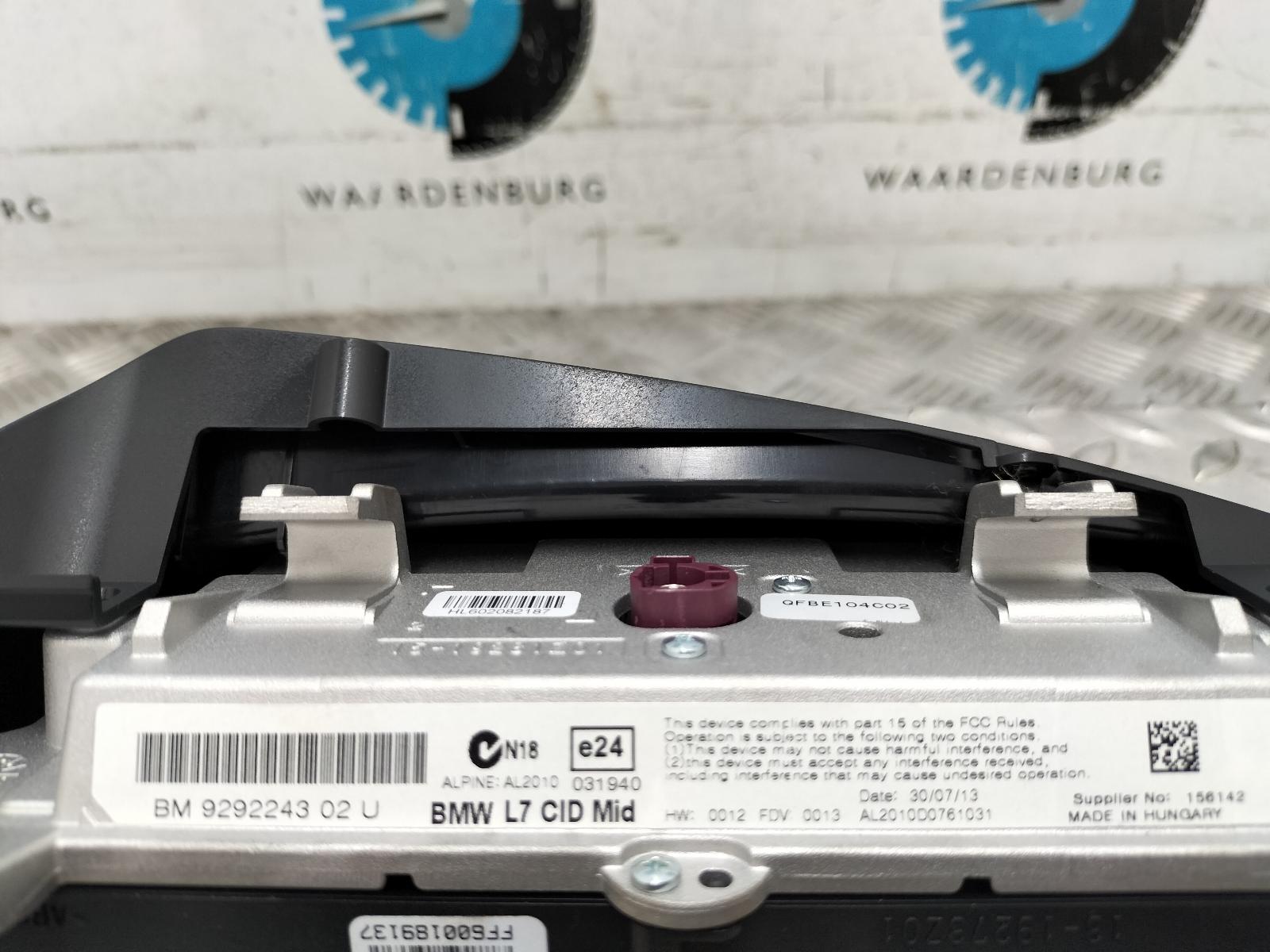 2013 BMW 1 SERIES NAVIGATIE View Auto part NAVIGATIE BMW 1 SERIES 2013
