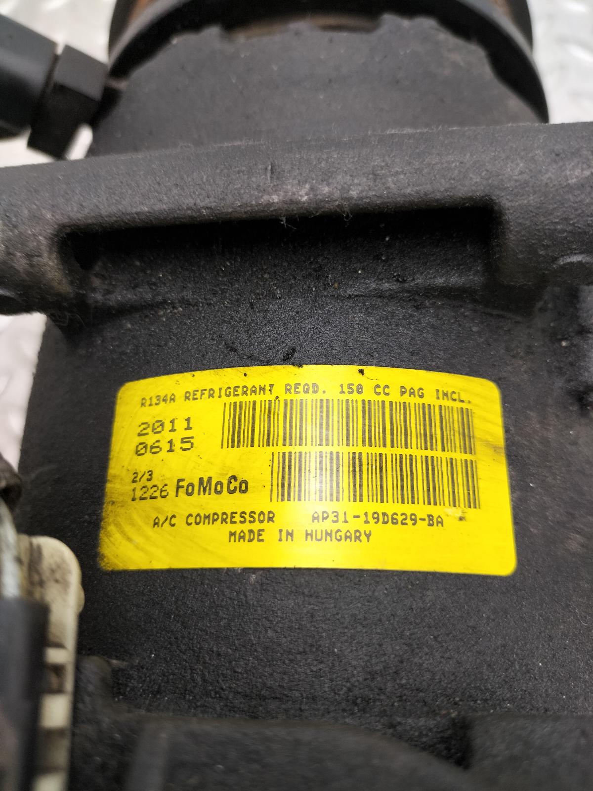 2011 FORD FOCUS AIRCO COMPRESSOR / AIRCOPOMP View Auto part AIRCO COMPRESSOR / AIRCOPOMP FORD FOCUS 2011