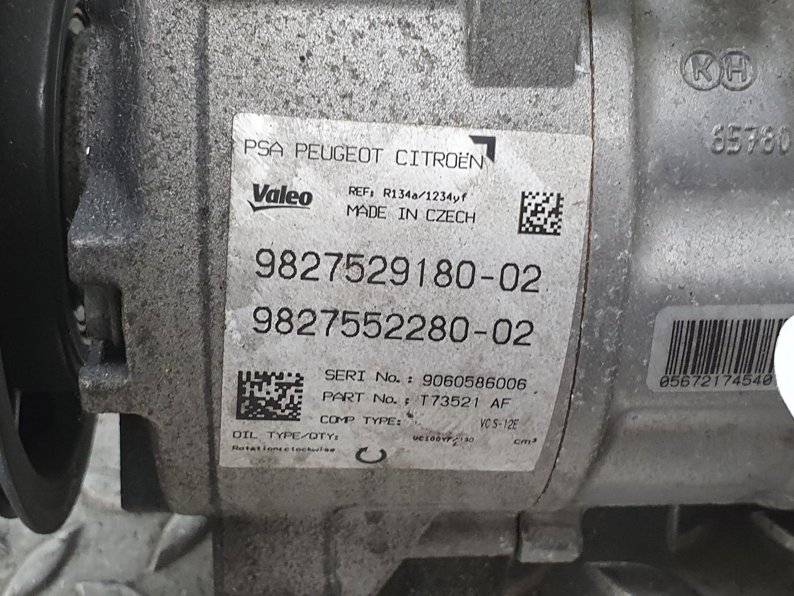 2019 PEUGEOT 308 AIRCO COMPRESSOR / AIRCOPOMP View Auto part AIRCO COMPRESSOR / AIRCOPOMP PEUGEOT 308 2019