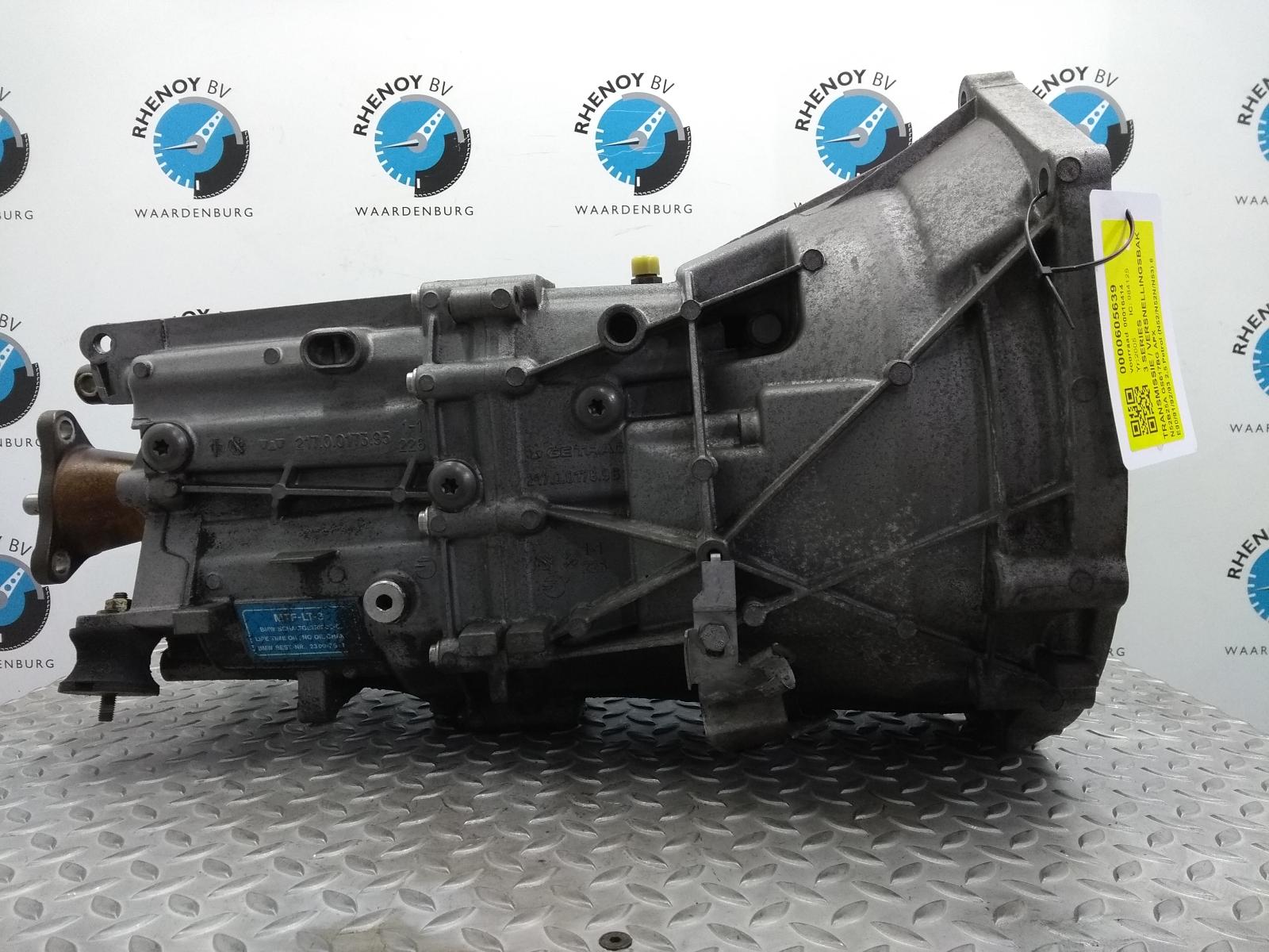 2005 BMW 3 SERIES TRANSMISSIE / VERSNELLINGSBAK View Auto part TRANSMISSIE / VERSNELLINGSBAK BMW 3 SERIES 2005