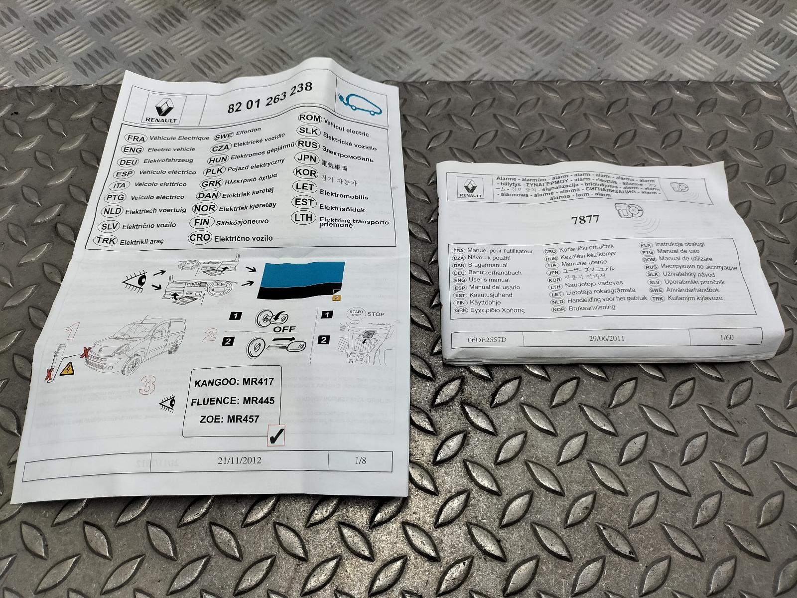 2019 RENAULT ZOE OVERIGE View Auto part OVERIGE RENAULT ZOE 2019
