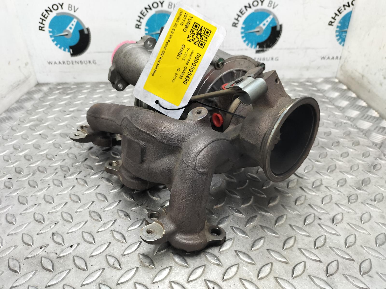 2015 MASERATI GHIBLI TURBO View Auto part TURBO MASERATI GHIBLI 2015
