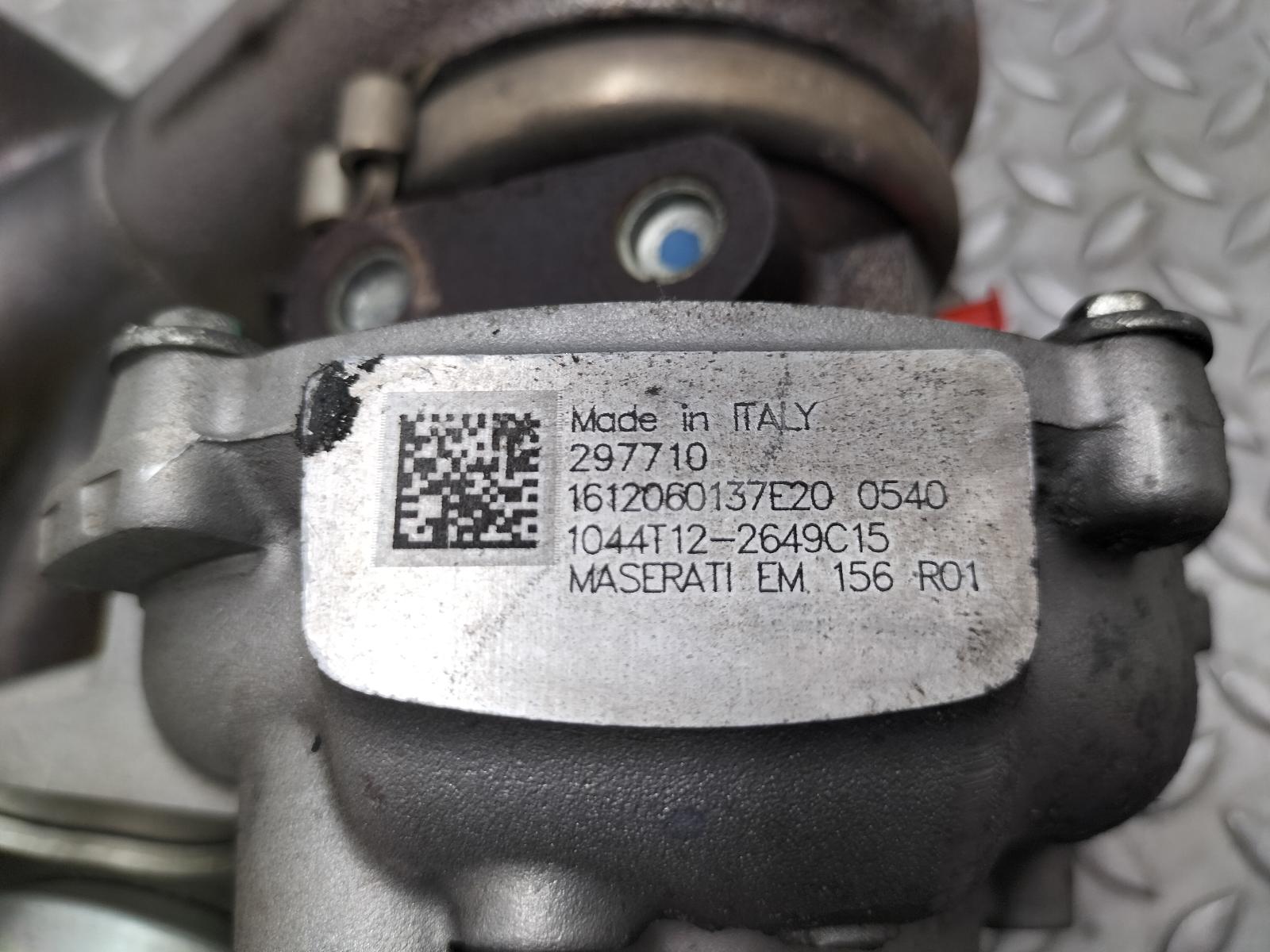 2015 MASERATI GHIBLI TURBO View Auto part TURBO MASERATI GHIBLI 2015