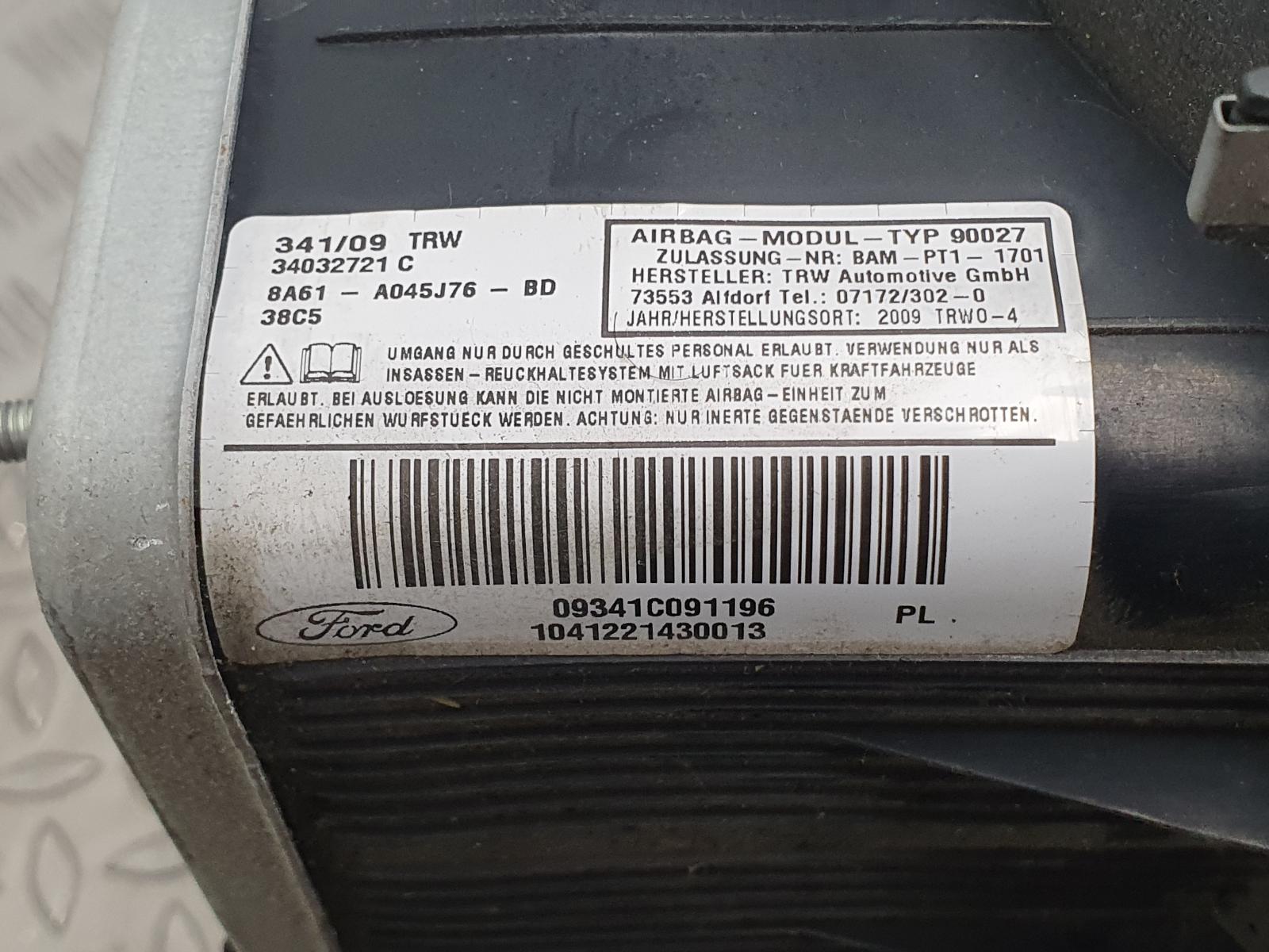 2014 FORD FIESTA AIRBAG SET View Auto part AIRBAG SET FORD FIESTA 2014
