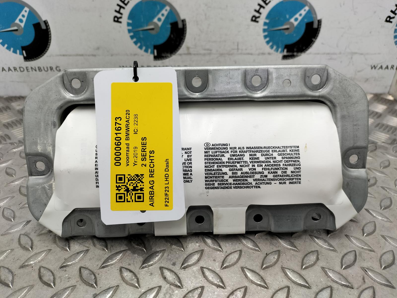 Bekijk Auto-onderdeel AIRBAG RECHTS BMW 2 SERIES 2019