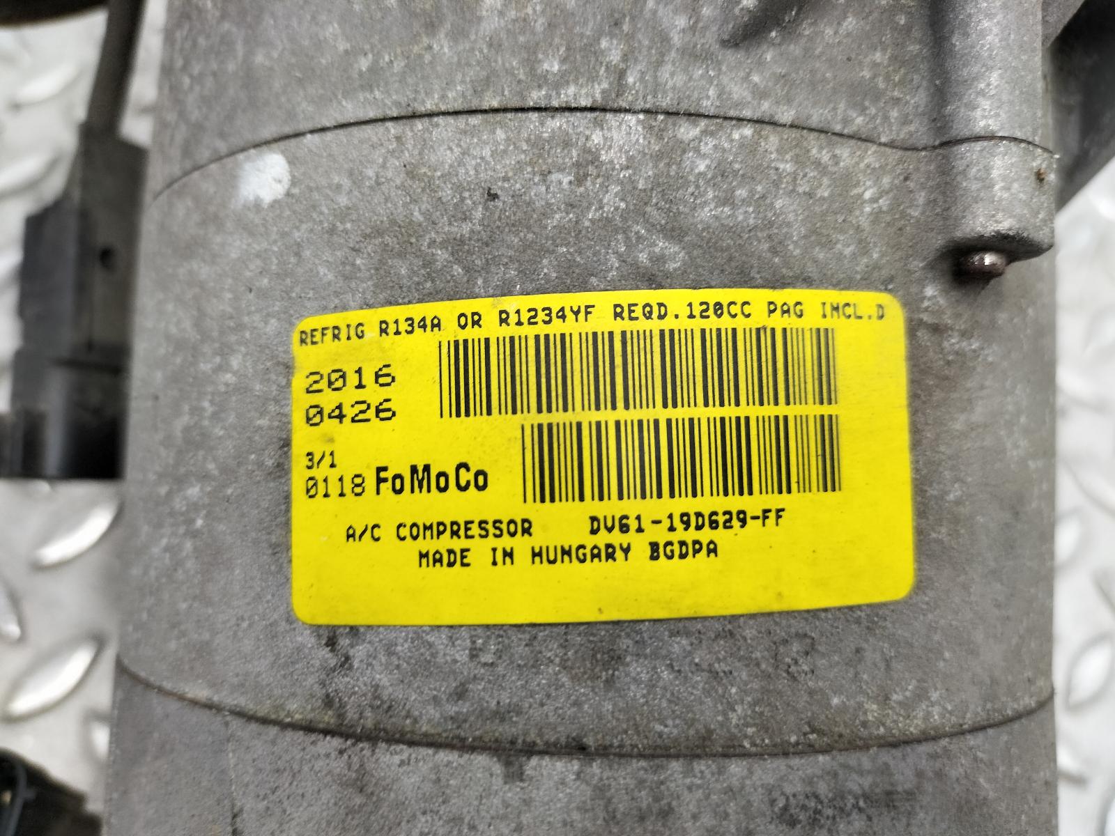 2016 FORD FOCUS AIRCO COMPRESSOR / AIRCOPOMP View Auto part AIRCO COMPRESSOR / AIRCOPOMP FORD FOCUS 2016