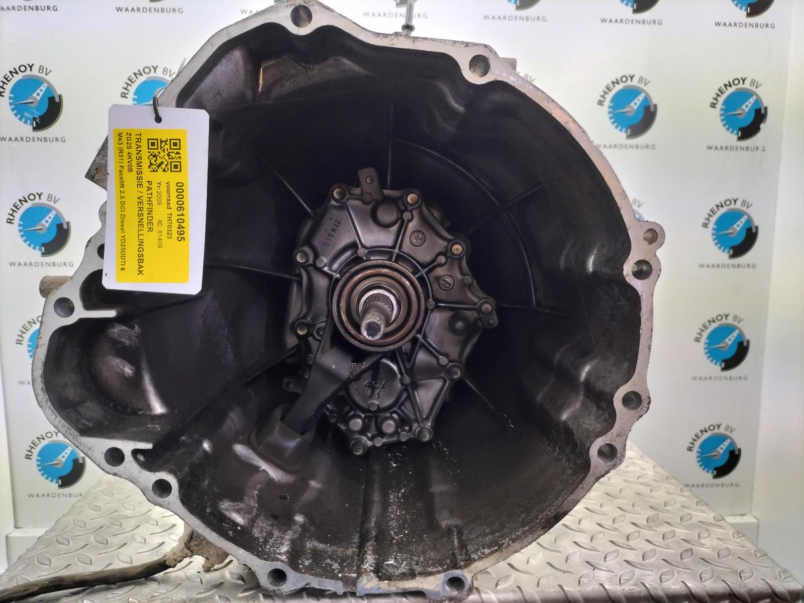 Bekijk Auto-onderdeel TRANSMISSIE / VERSNELLINGSBAK NISSAN PATHFINDER 2009