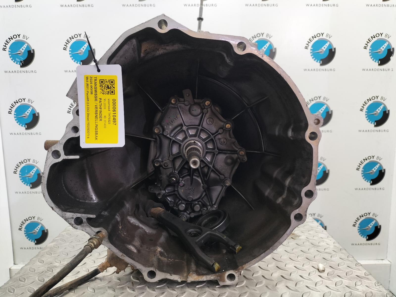 Bekijk Auto-onderdeel TRANSMISSIE / VERSNELLINGSBAK NISSAN PATHFINDER 2009