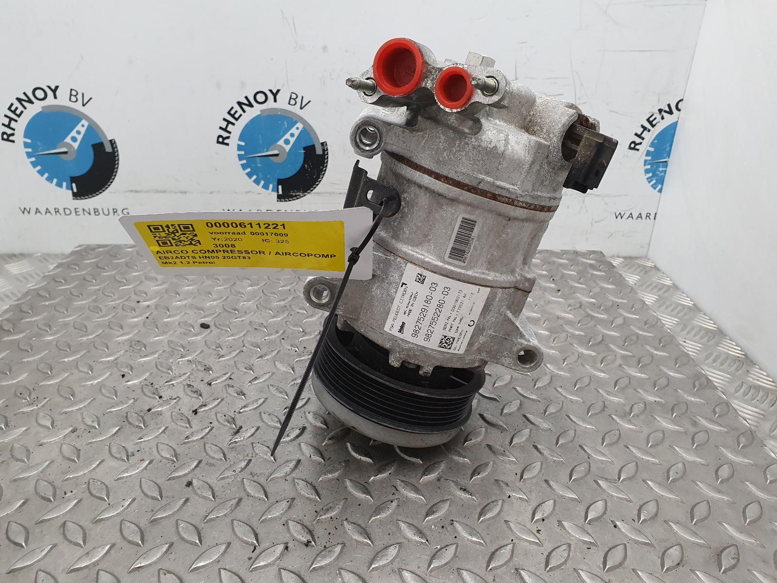 Bekijk Auto-onderdeel AIRCO COMPRESSOR / AIRCOPOMP PEUGEOT 3008 2020