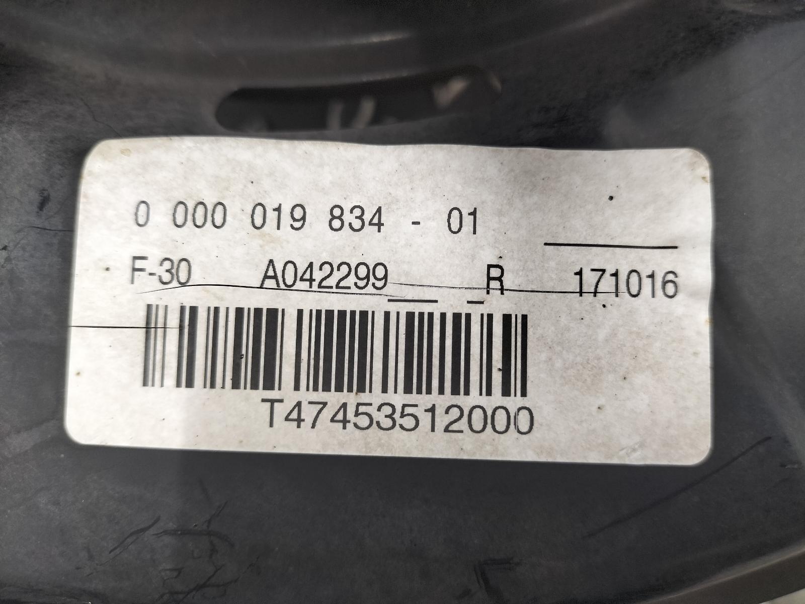 2017 BMW 3 SERIES FUSEE RA View Auto part FUSEE RA BMW 3 SERIES 2017