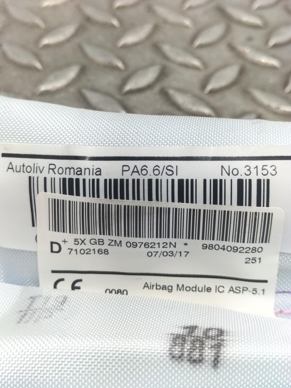 View Auto part AIRBAG RECHTS PEUGEOT 2008 2017