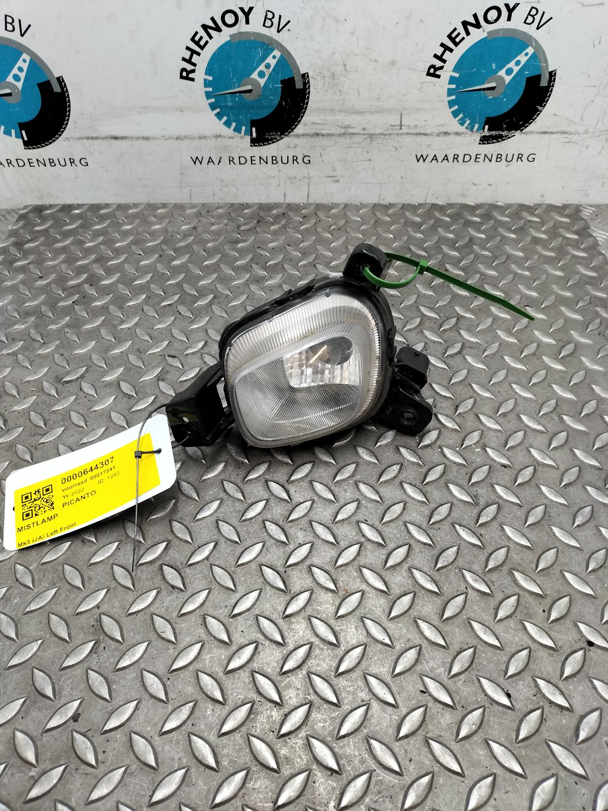 View Auto part Fog Lamp KIA PICANTO 2022