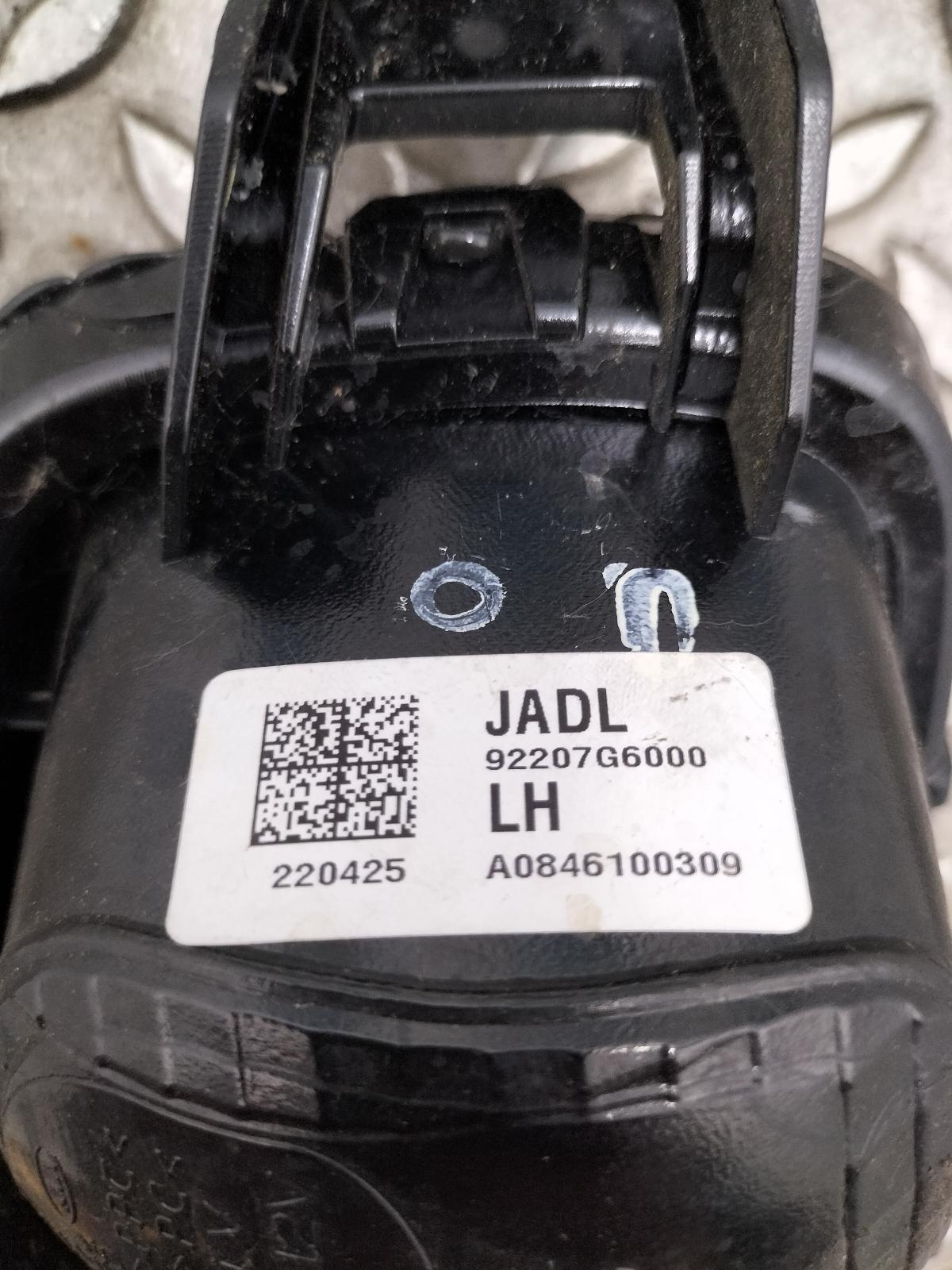 2022 KIA PICANTO MISTLAMP View Auto part MISTLAMP KIA PICANTO 2022
