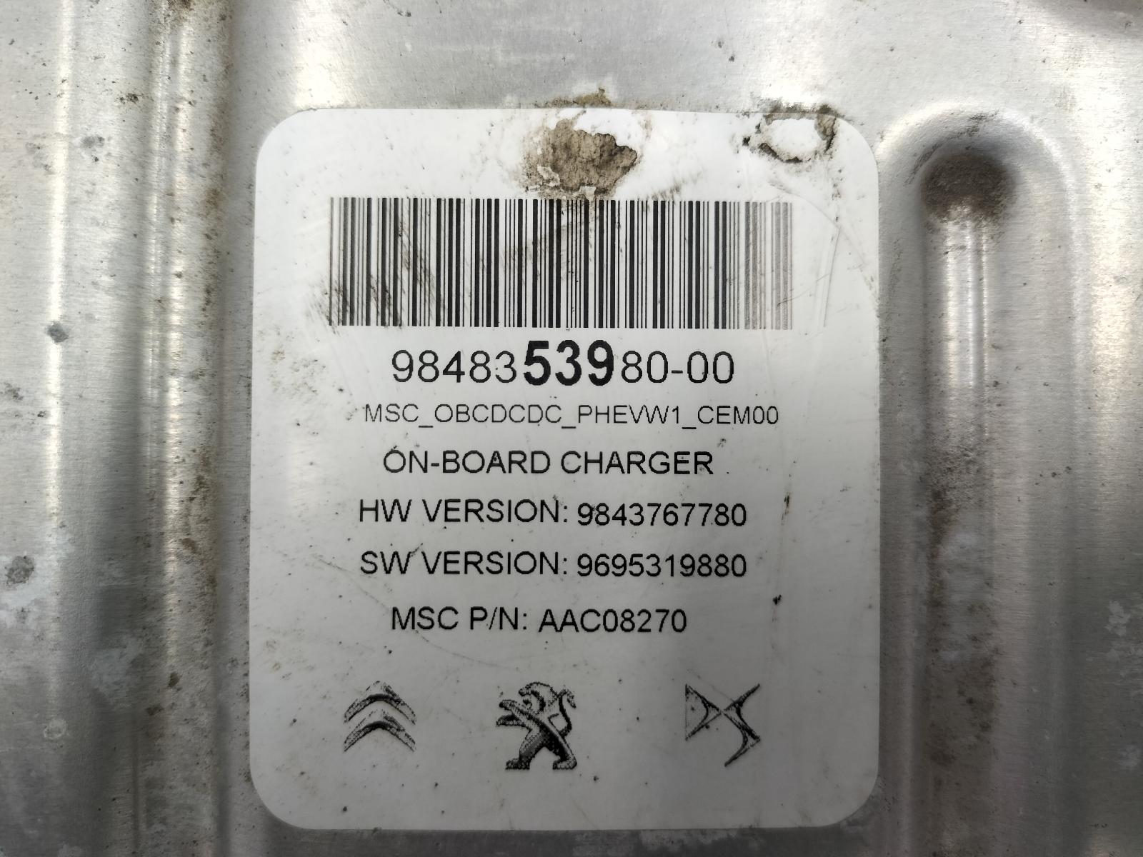 2022 CITROEN C5 AIRCROSS EV / HYBRIDE BATTERIJ OPLADER View Auto part EV / HYBRIDE BATTERIJ OPLADER CITROEN C5 AIRCROSS 2022