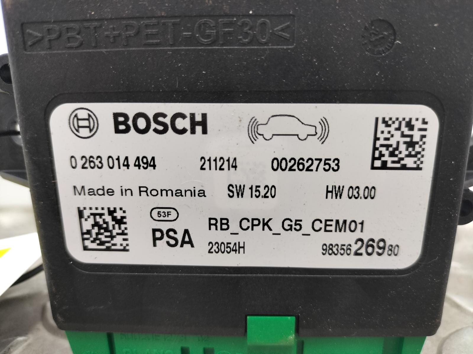 View Auto part COMPUTER ECU CITROEN C5 AIRCROSS 2022