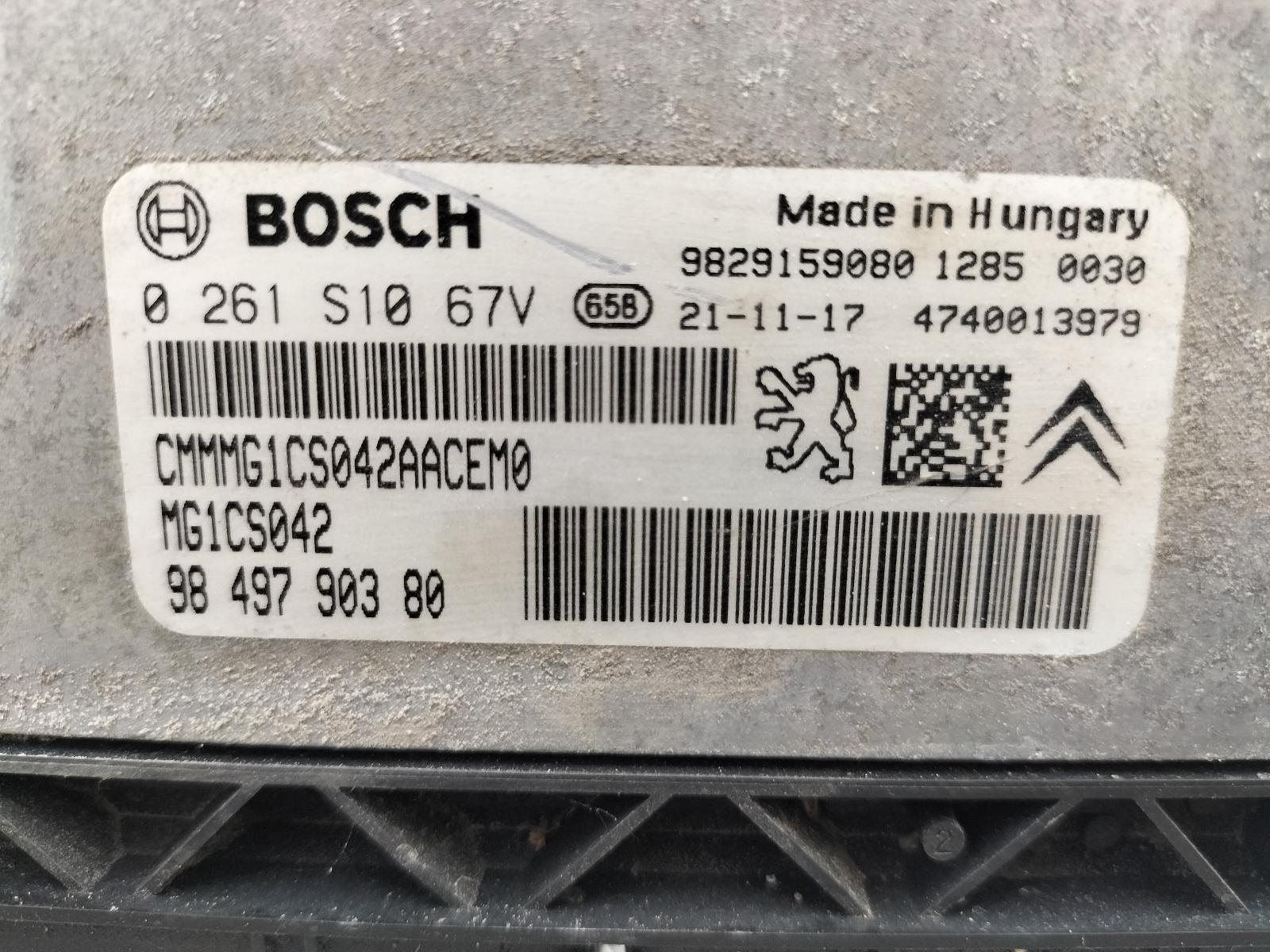 2022 CITROEN C5 AIRCROSS COMPUTER ECU View Auto part COMPUTER ECU CITROEN C5 AIRCROSS 2022