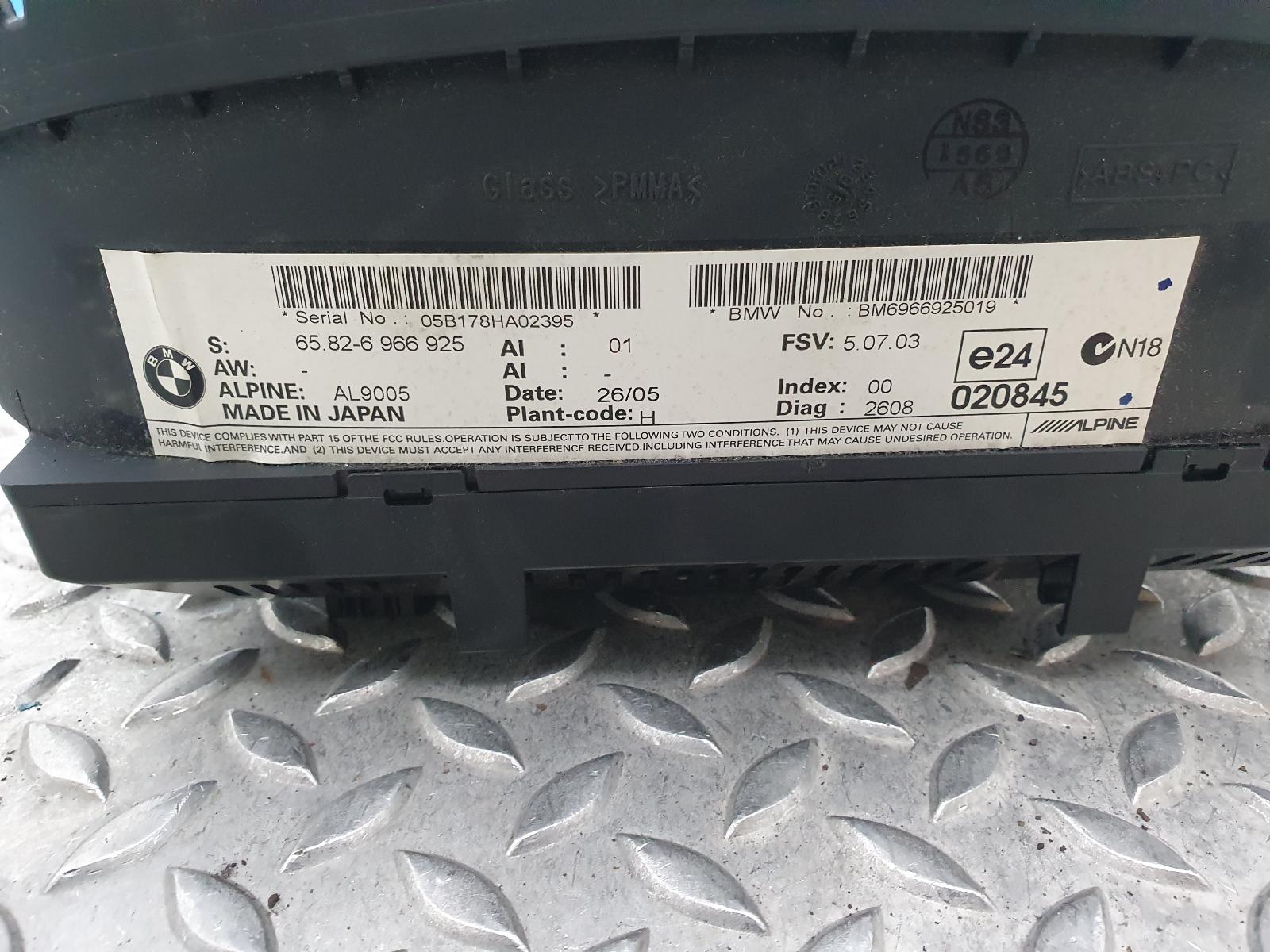2005 BMW 3 SERIES INFORMATIE DISPLAY View Auto part INFORMATIE DISPLAY BMW 3 SERIES 2005