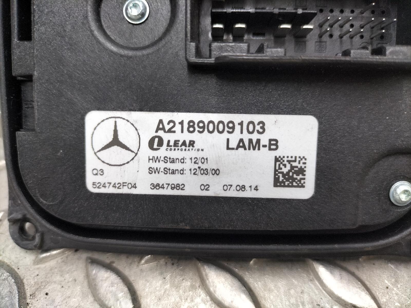 View Auto part XENON STUURAPPARAAT MERCEDES B CLASS 2013