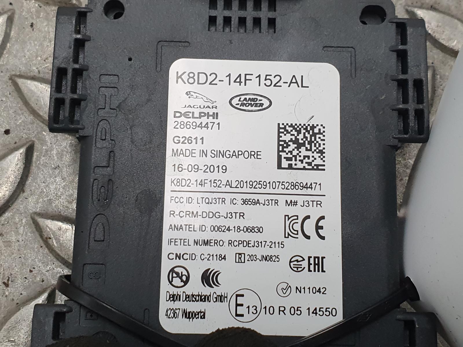 2020 LAND ROVER DISCOVERY SPORT SENSOR RADAR View Auto part SENSOR RADAR LAND ROVER DISCOVERY SPORT 2020