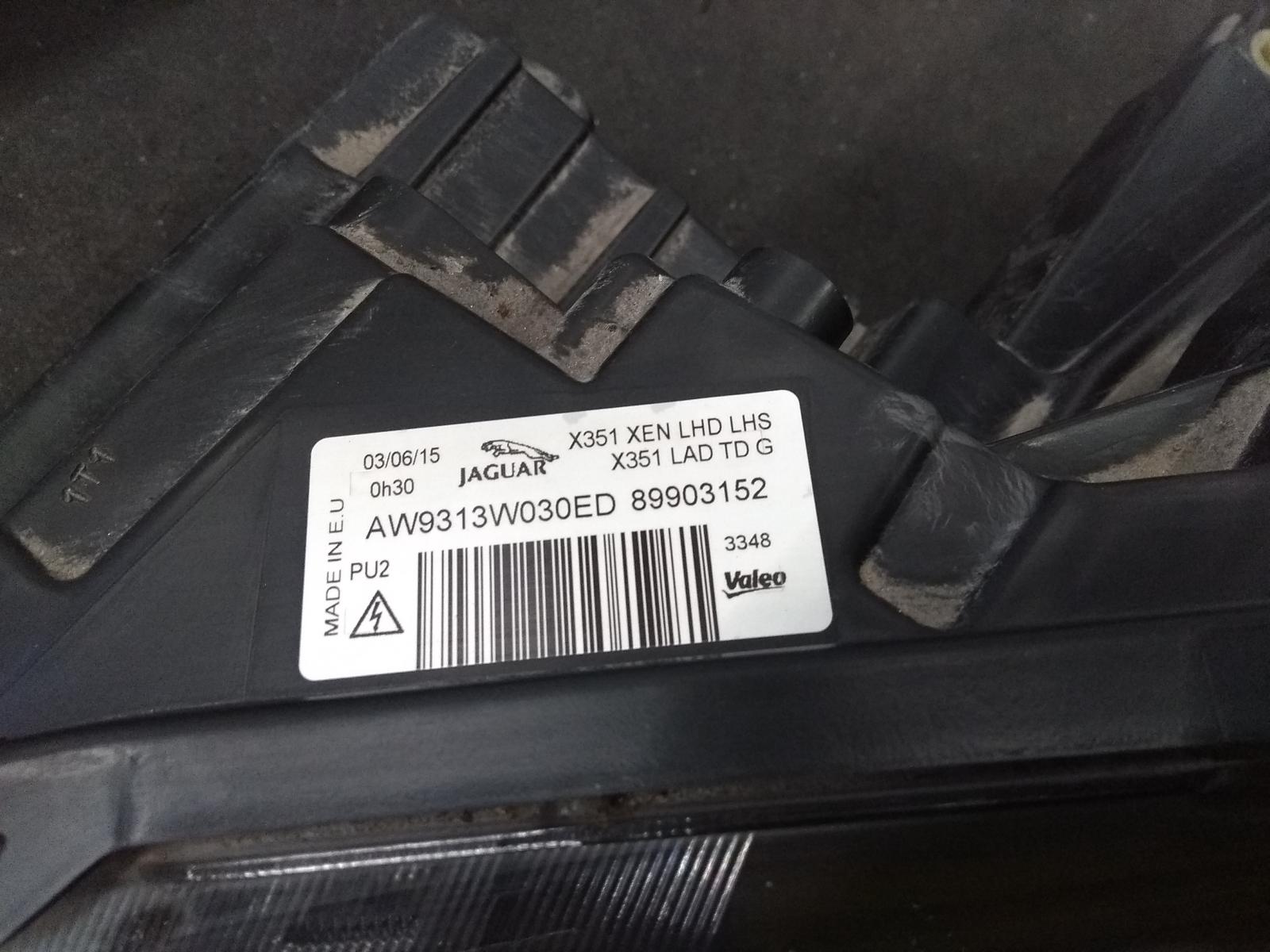 2015 JAGUAR XJ VOORKOP COMPLEET View Auto part VOORKOP COMPLEET JAGUAR XJ 2015