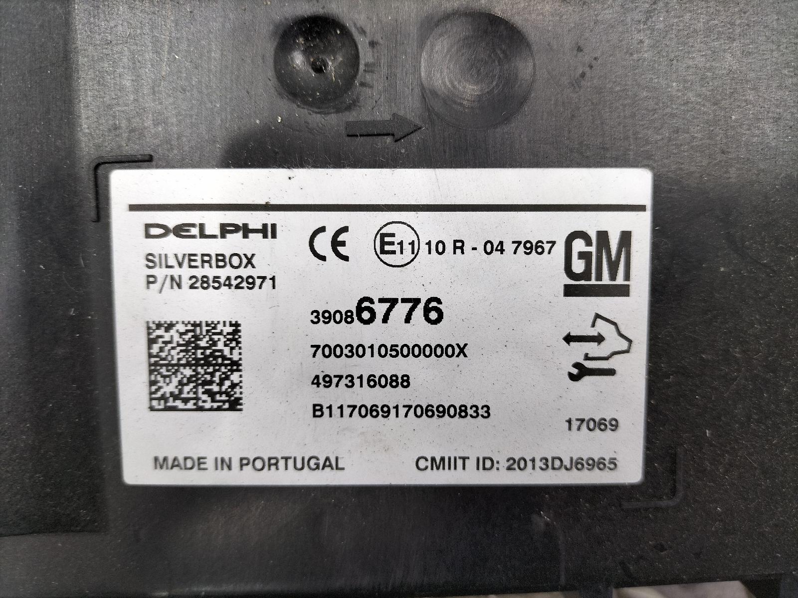 View Auto part NAVIGATIE OPEL / VAUXHALL MOKKA 2017