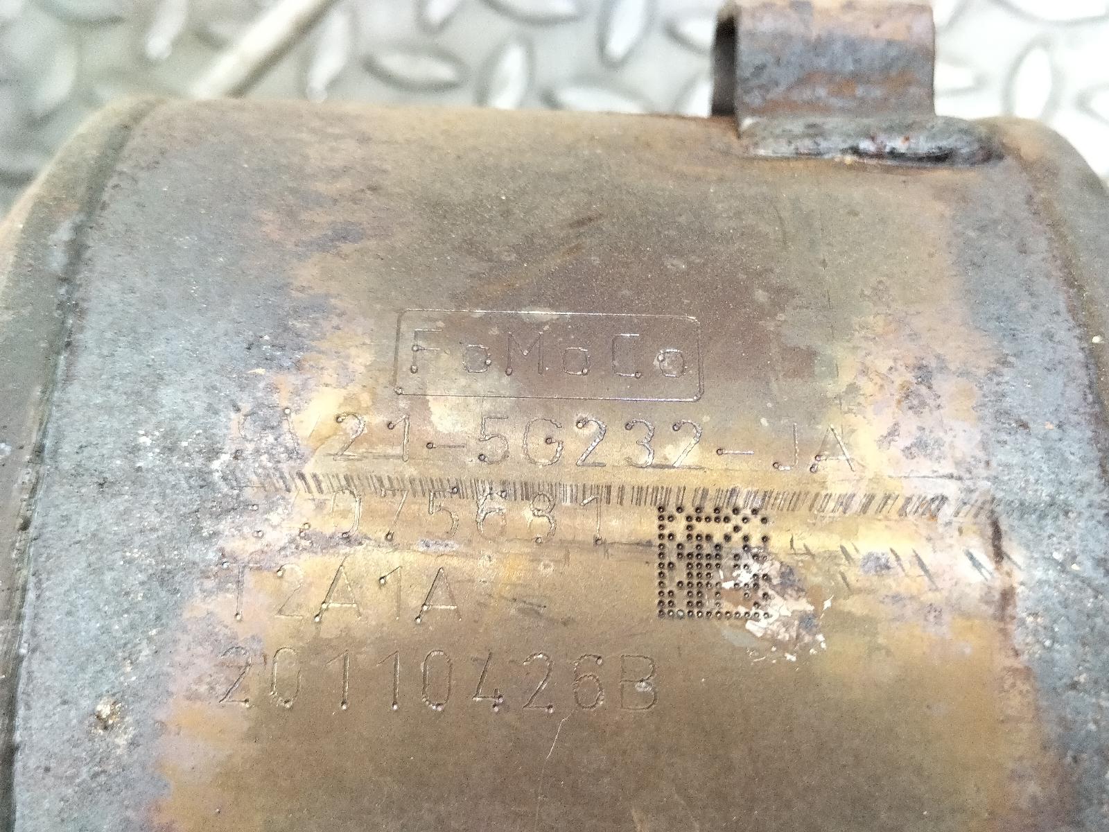 2011 FORD FIESTA KATALYSATOR View Auto part KATALYSATOR FORD FIESTA 2011