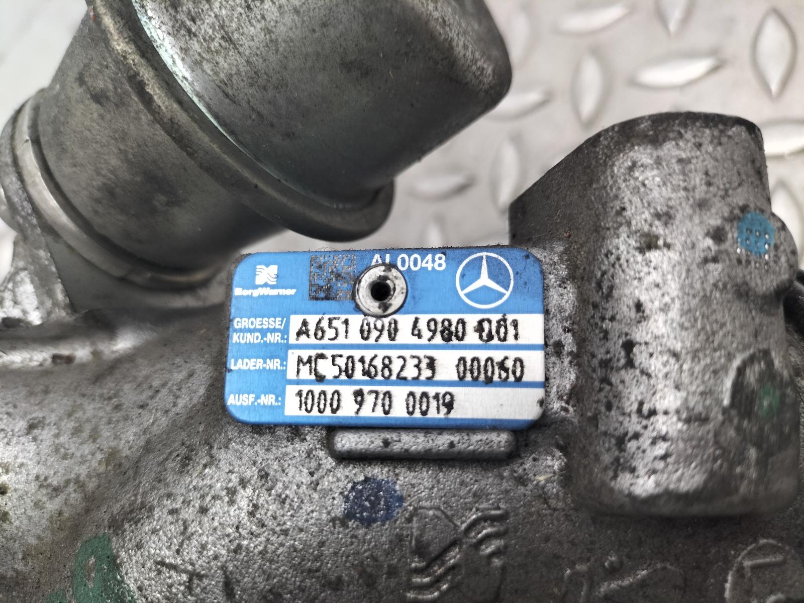 2015 MERCEDES SPRINTER TURBO View Auto part TURBO MERCEDES SPRINTER 2015