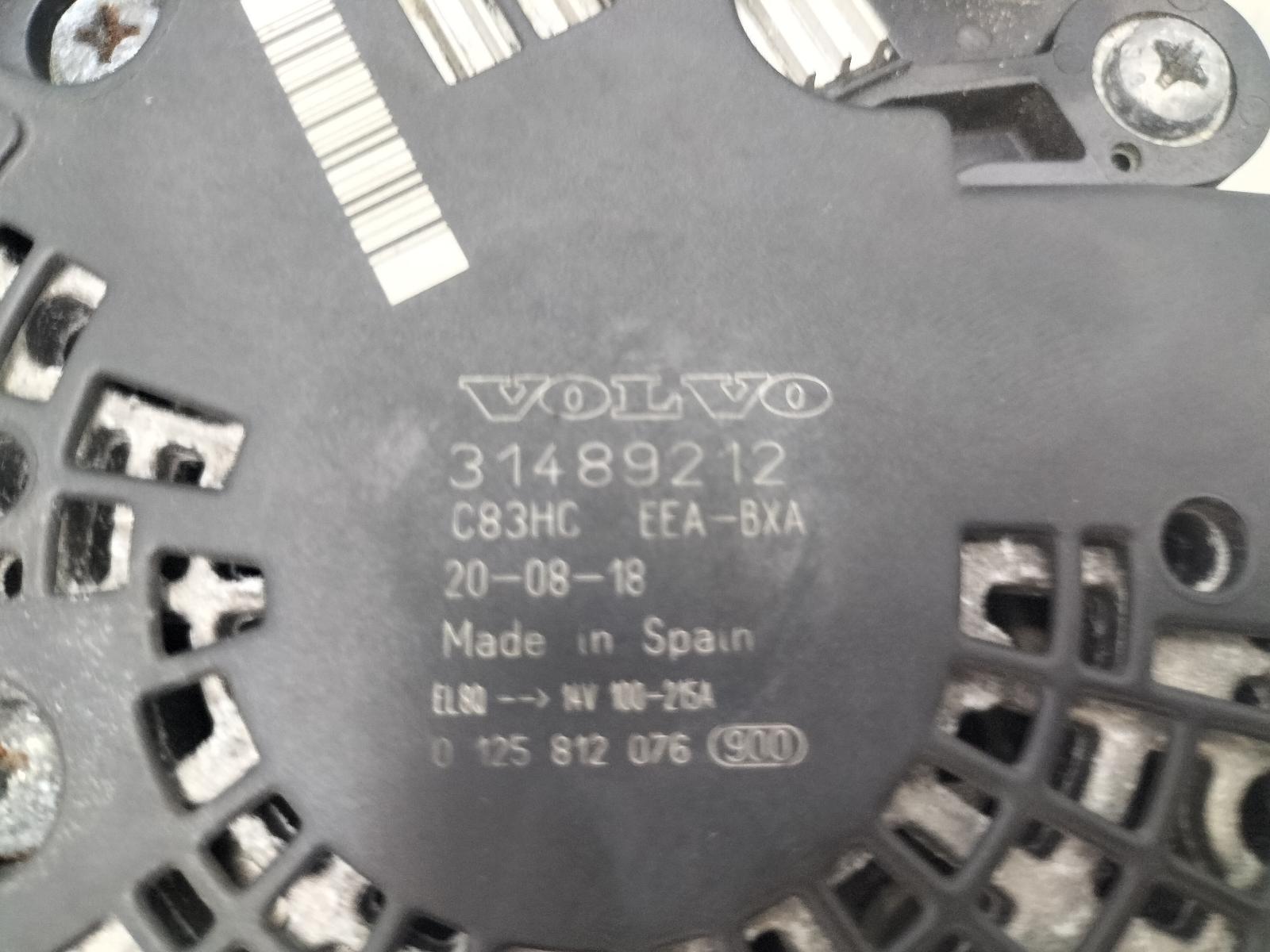 2021 VOLVO XC90 DYNAMO View Auto part DYNAMO VOLVO XC90 2021