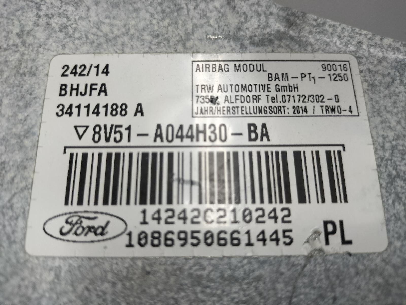 View Auto part AIRBAG RECHTS FORD FIESTA 2016