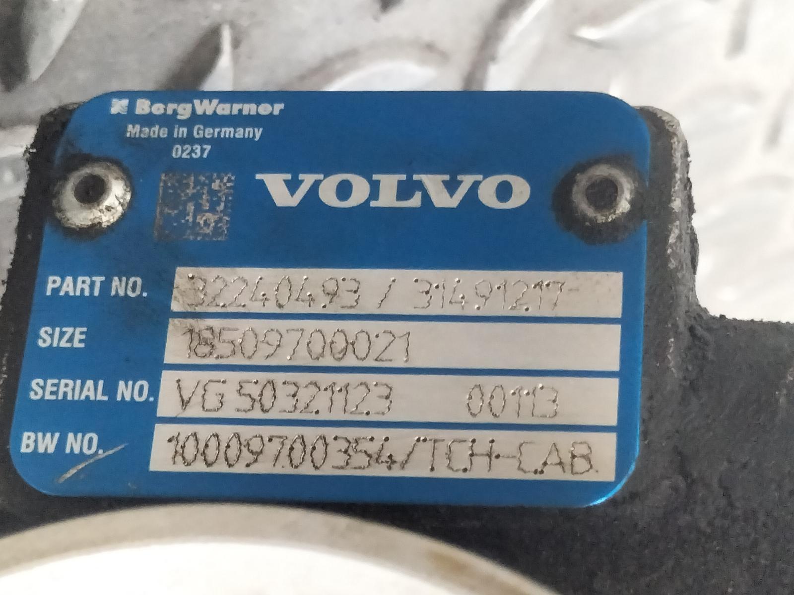 2018 VOLVO S60 TURBO View Auto part TURBO VOLVO S60 2018
