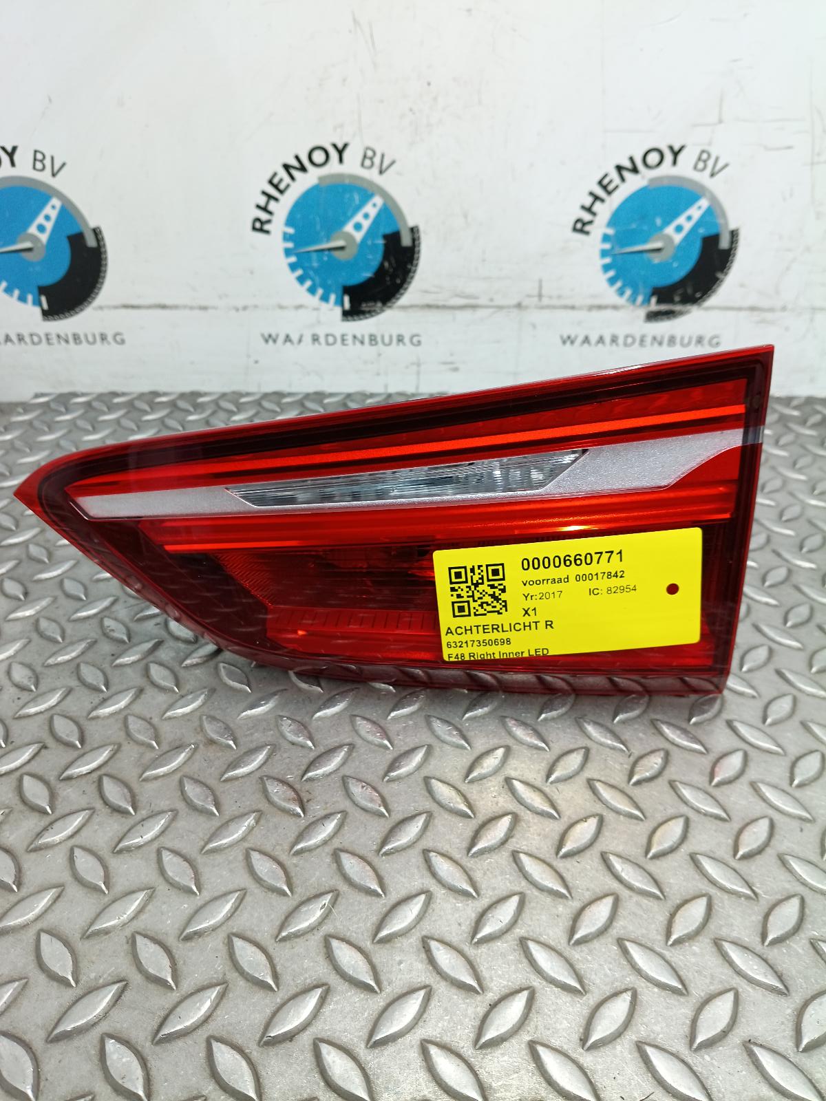 View Auto part ACHTERLICHT R BMW X1 2017