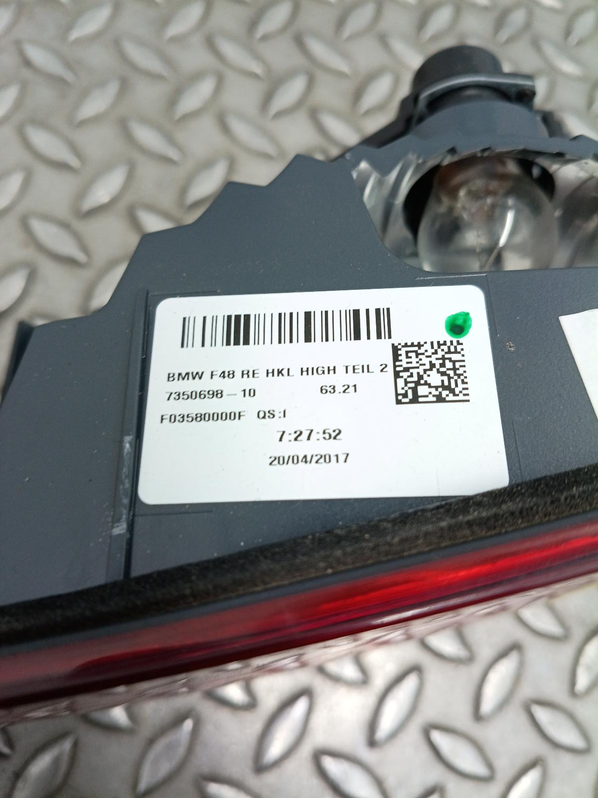 View Auto part ACHTERLICHT R BMW X1 2017