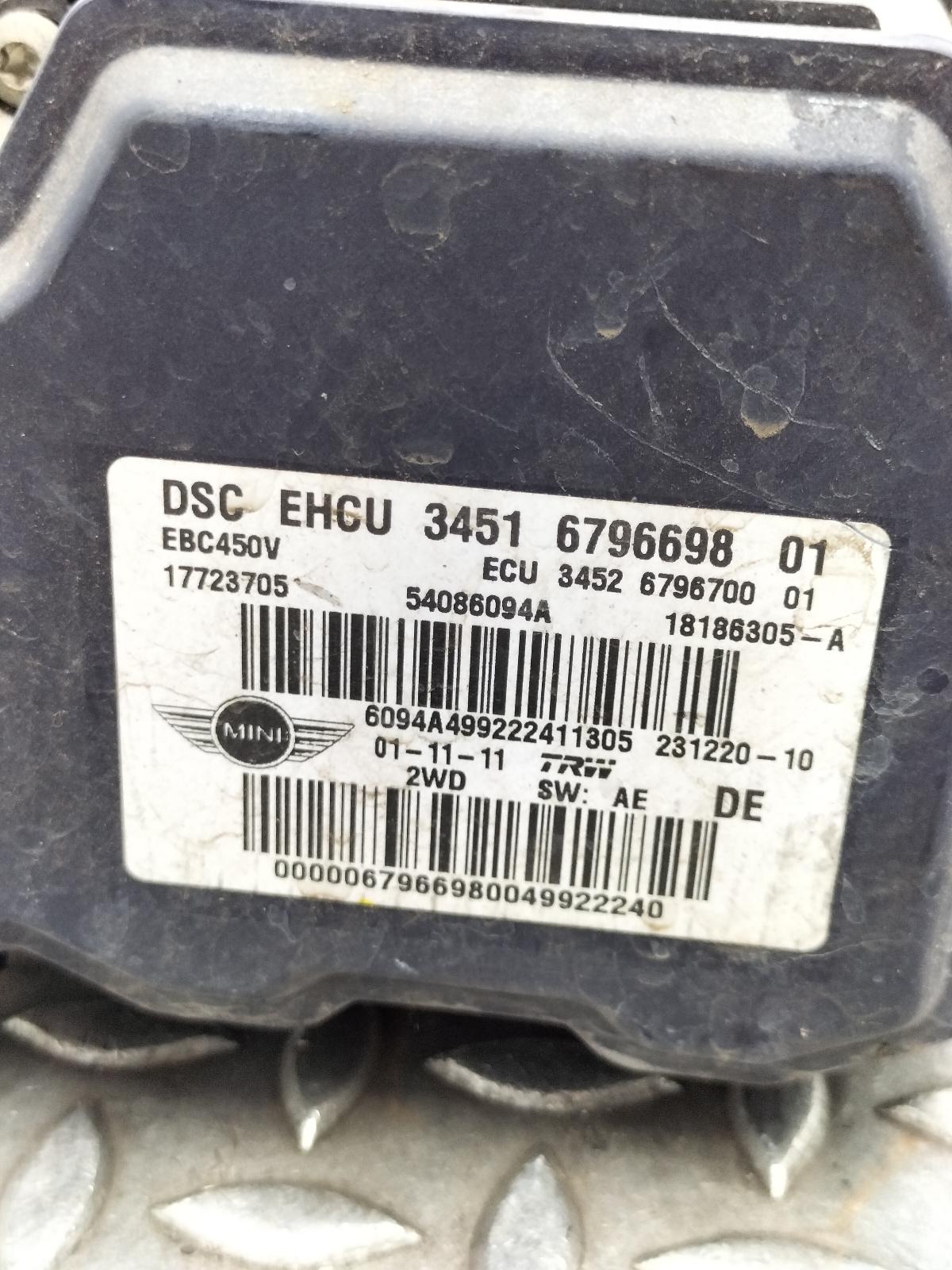 2012 MINI (BMW) MINI ABS POMP View Auto part ABS POMP MINI (BMW) MINI 2012