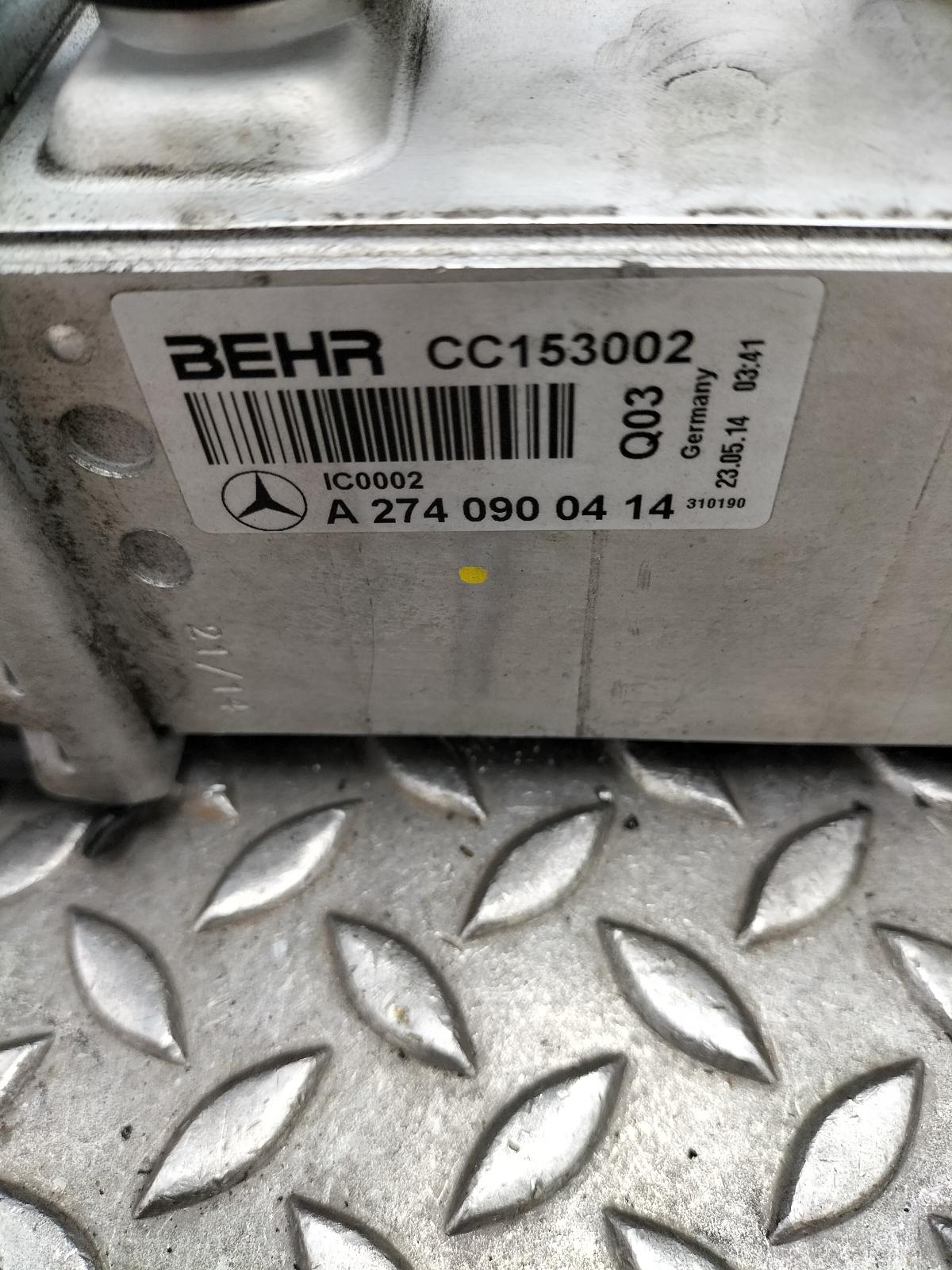 2017 MERCEDES C CLASS INTERKOELER View Auto part INTERKOELER MERCEDES C CLASS 2017