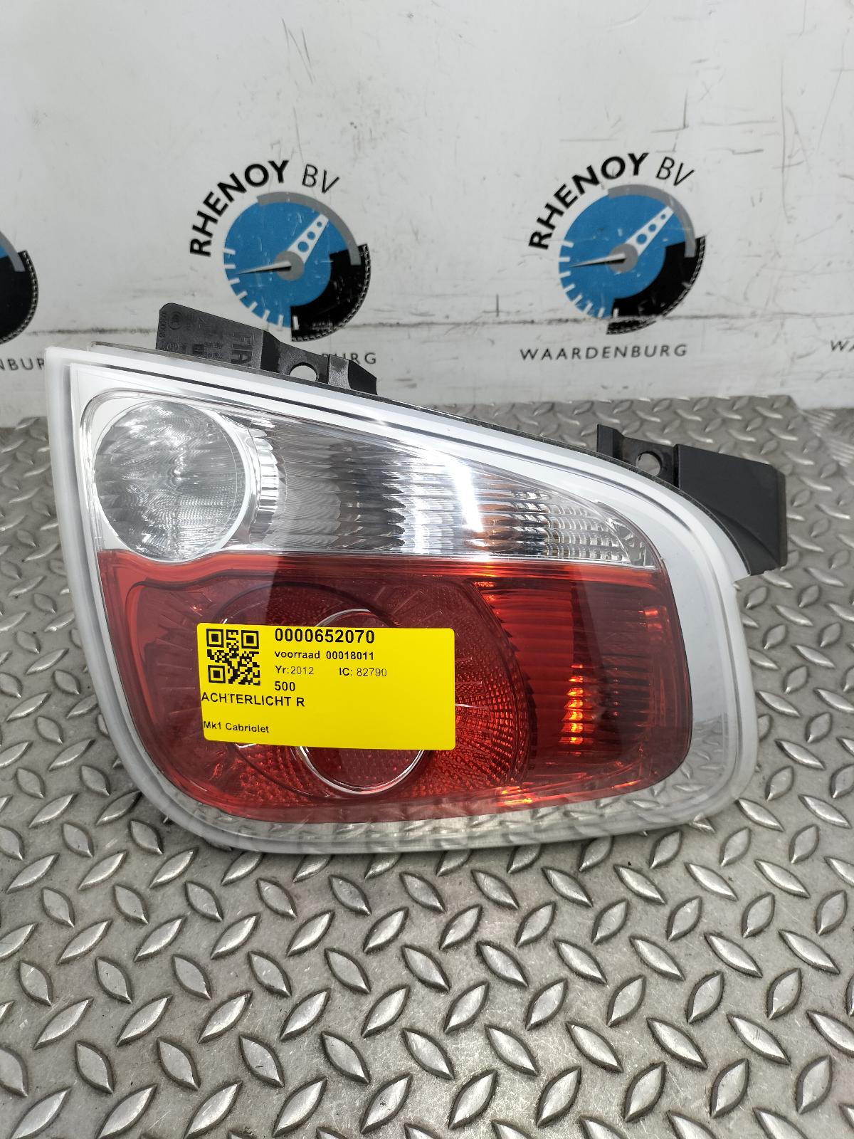 Bekijk Auto-onderdeel ACHTERLICHT R FIAT 500 2012