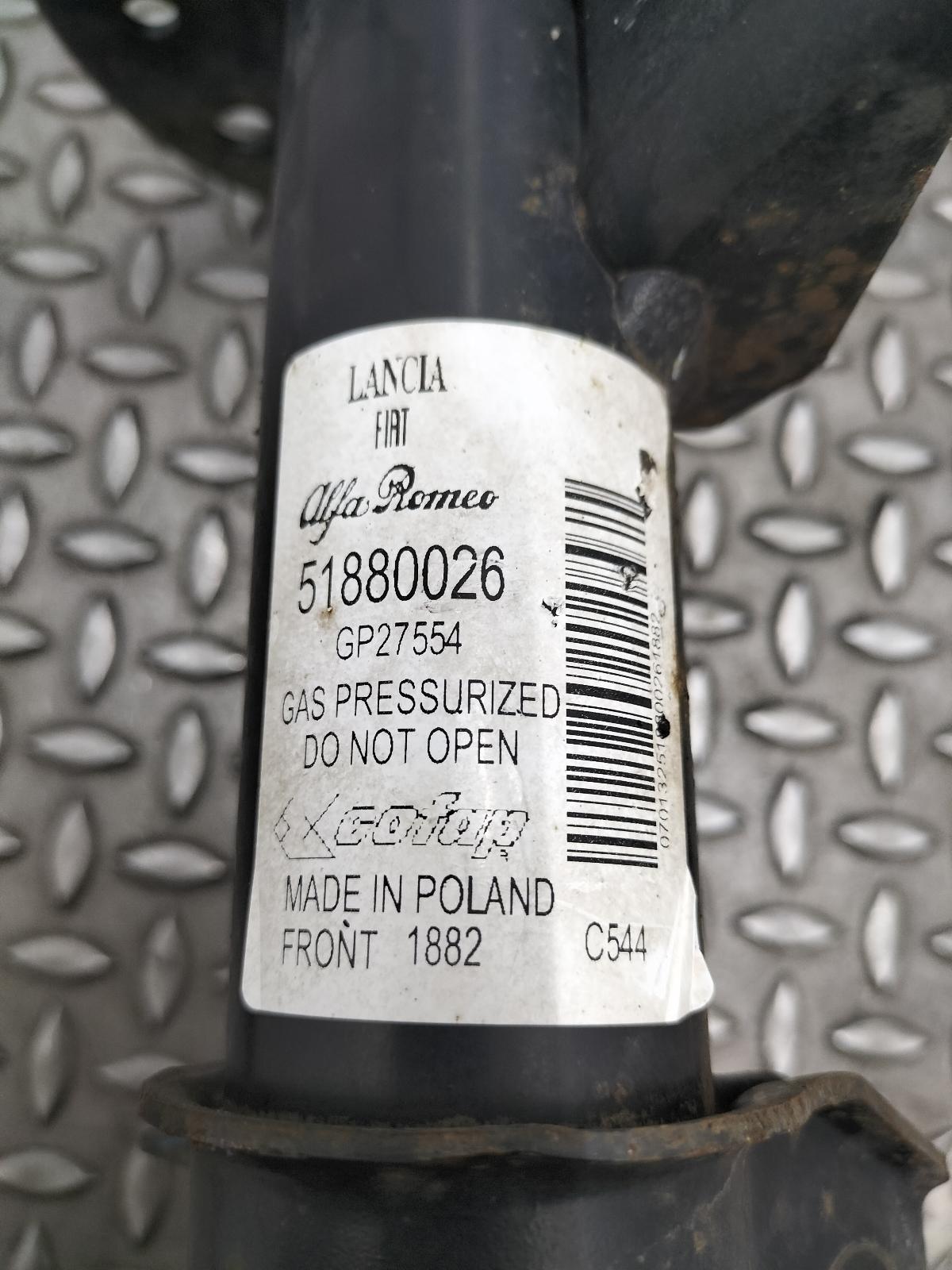 2012 FIAT 500 VEERPOOT / SCHOKBREKER RV View Auto part VEERPOOT / SCHOKBREKER RV FIAT 500 2012