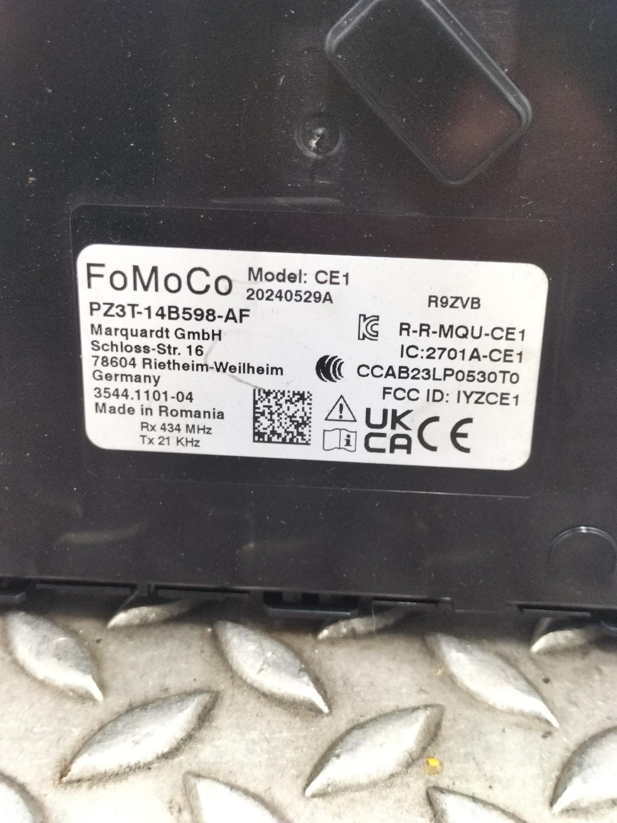 2024 FORD TOURNEO CUSTOM COMPUTER ECU View Auto part COMPUTER ECU FORD TOURNEO CUSTOM 2024
