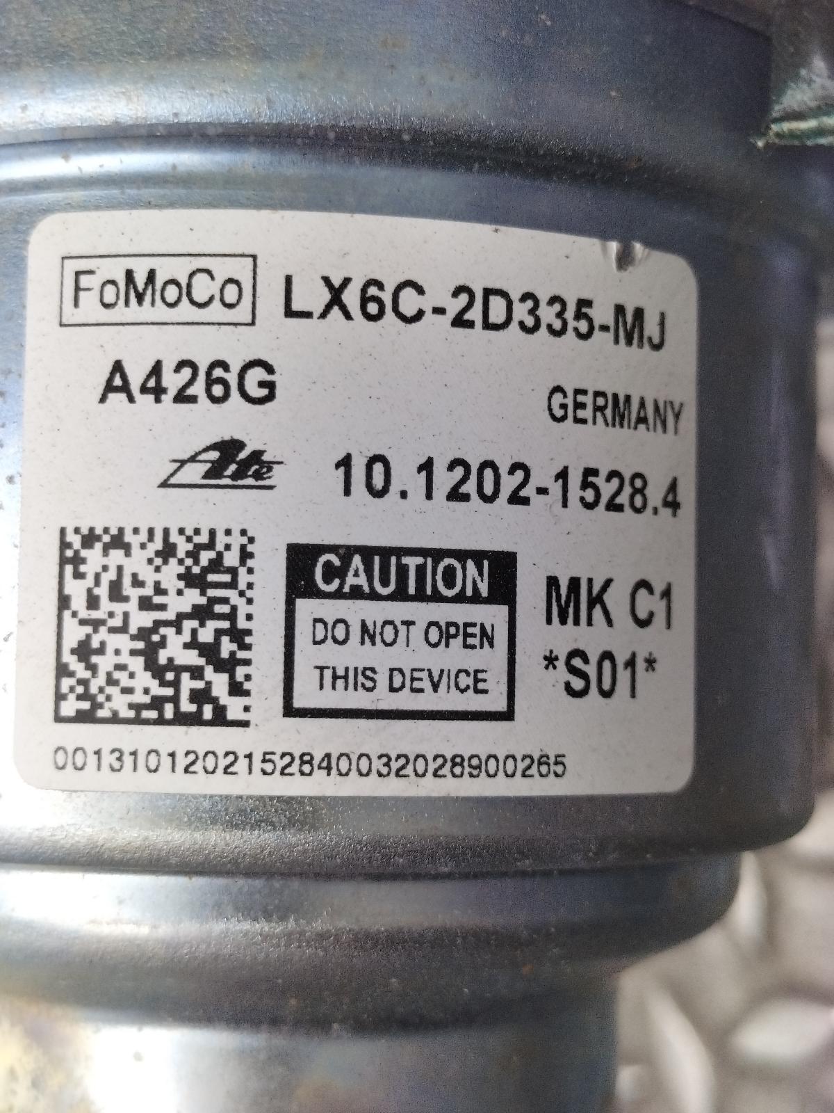 2020 FORD KUGA REM BEKRACHTIGER View Auto part REM BEKRACHTIGER FORD KUGA 2020