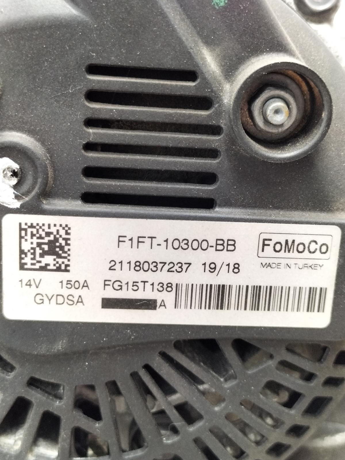 2016 FORD FOCUS C MAX DYNAMO View Auto part DYNAMO FORD FOCUS C MAX 2016